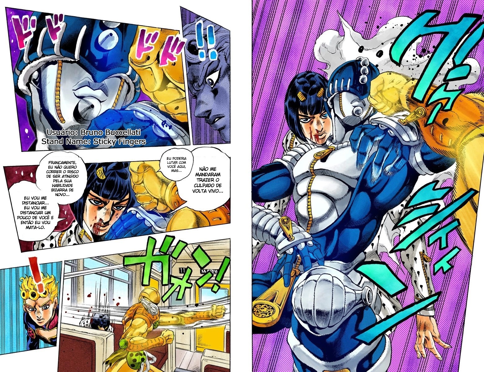 JoJo's Bizarre Adventure, Part 5: Golden Wind - Digital Colored Comics Capítulo 7 Página 5
