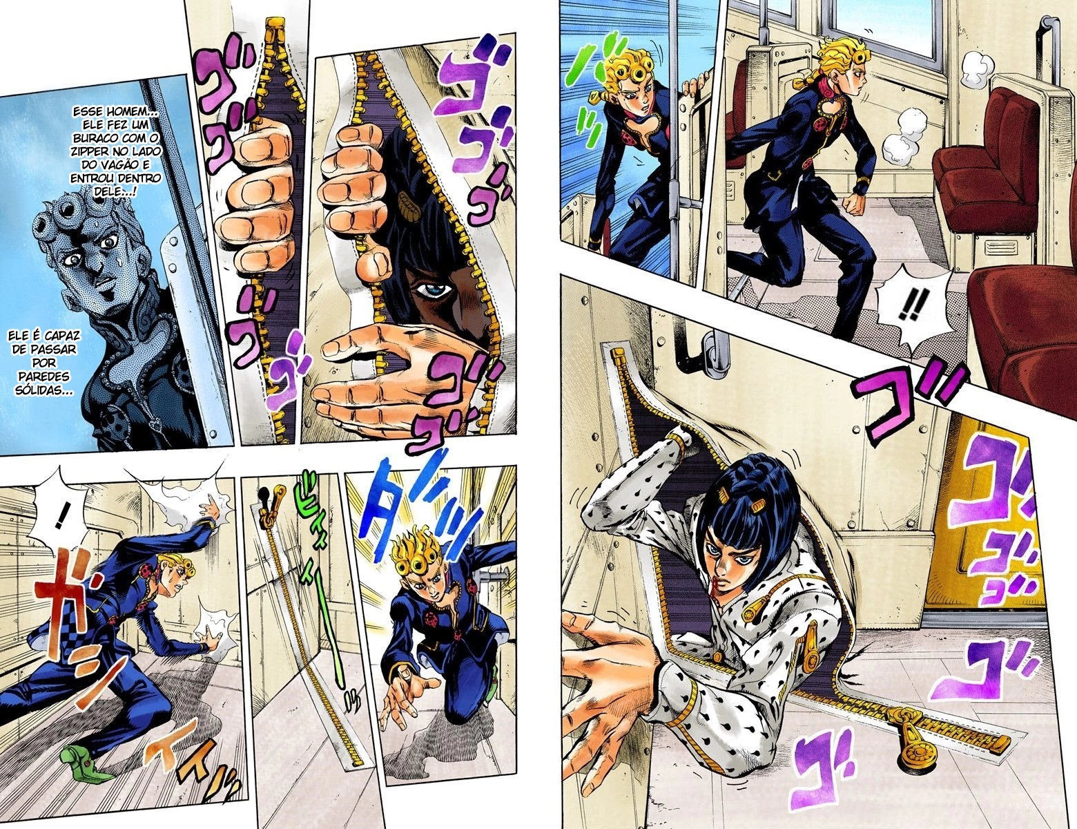 JoJo's Bizarre Adventure, Part 5: Golden Wind - Digital Colored Comics Capítulo 7 Página 6