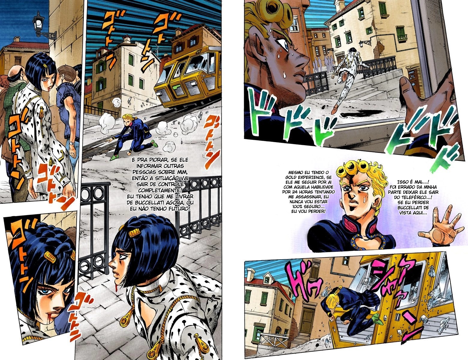 JoJo's Bizarre Adventure, Part 5: Golden Wind - Digital Colored Comics Capítulo 7 Página 7