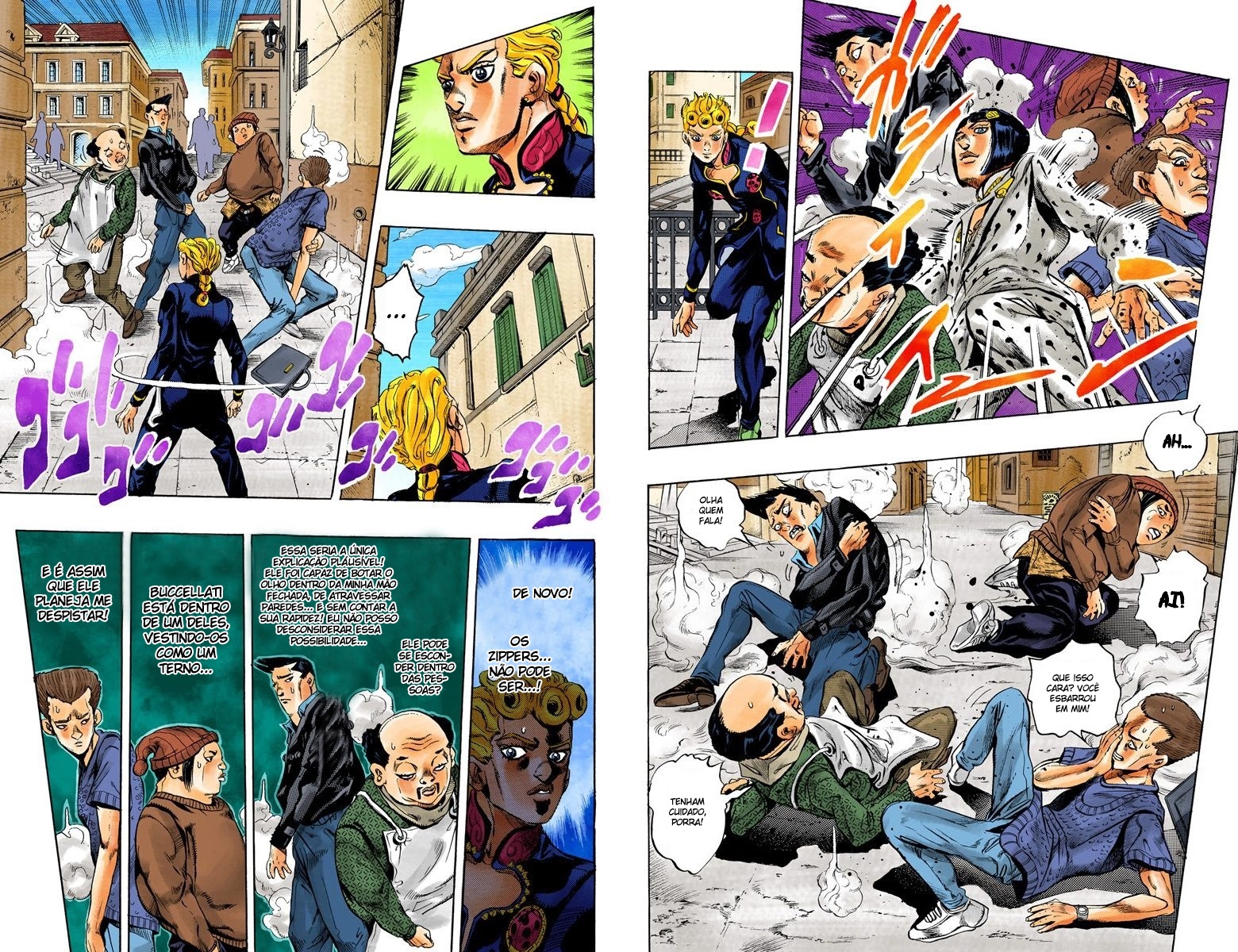 JoJo's Bizarre Adventure, Part 5: Golden Wind - Digital Colored Comics Capítulo 7 Página 8