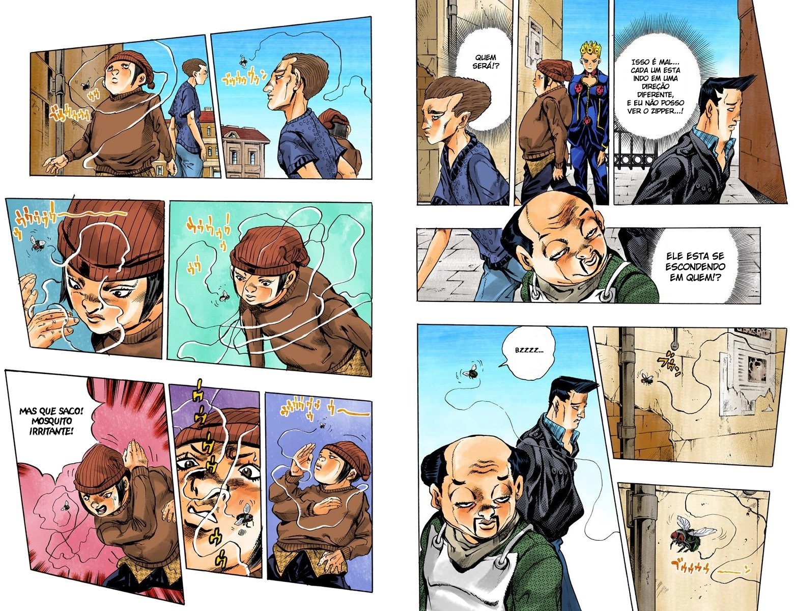 JoJo's Bizarre Adventure, Part 5: Golden Wind - Digital Colored Comics Capítulo 7 Página 9