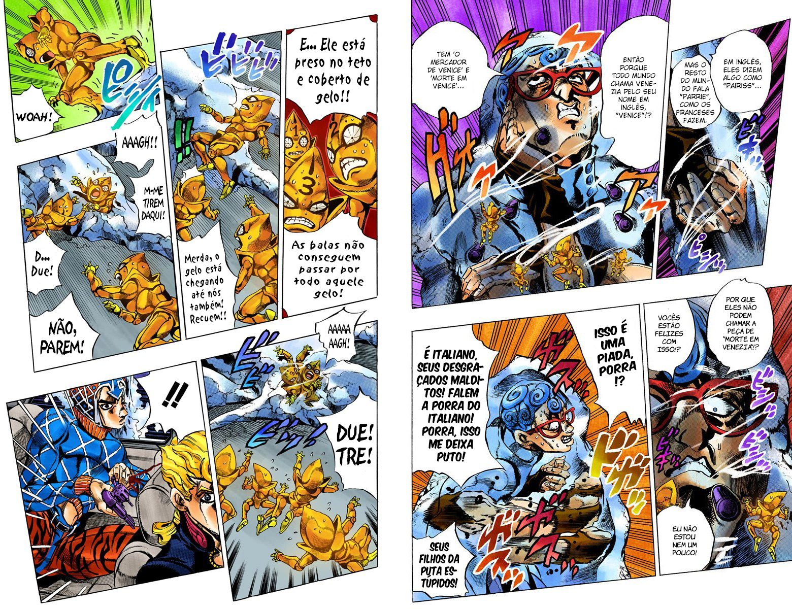 JoJo's Bizarre Adventure, Part 5: Golden Wind - Digital Colored Comics Capítulo 70 Página 4