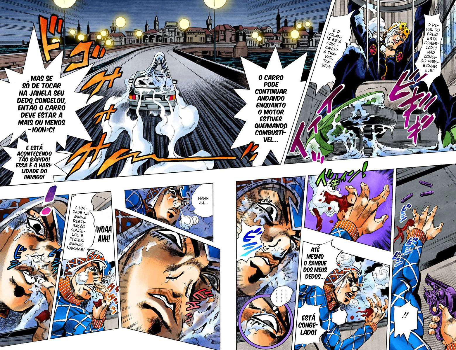 JoJo's Bizarre Adventure, Part 5: Golden Wind - Digital Colored Comics Capítulo 70 Página 6