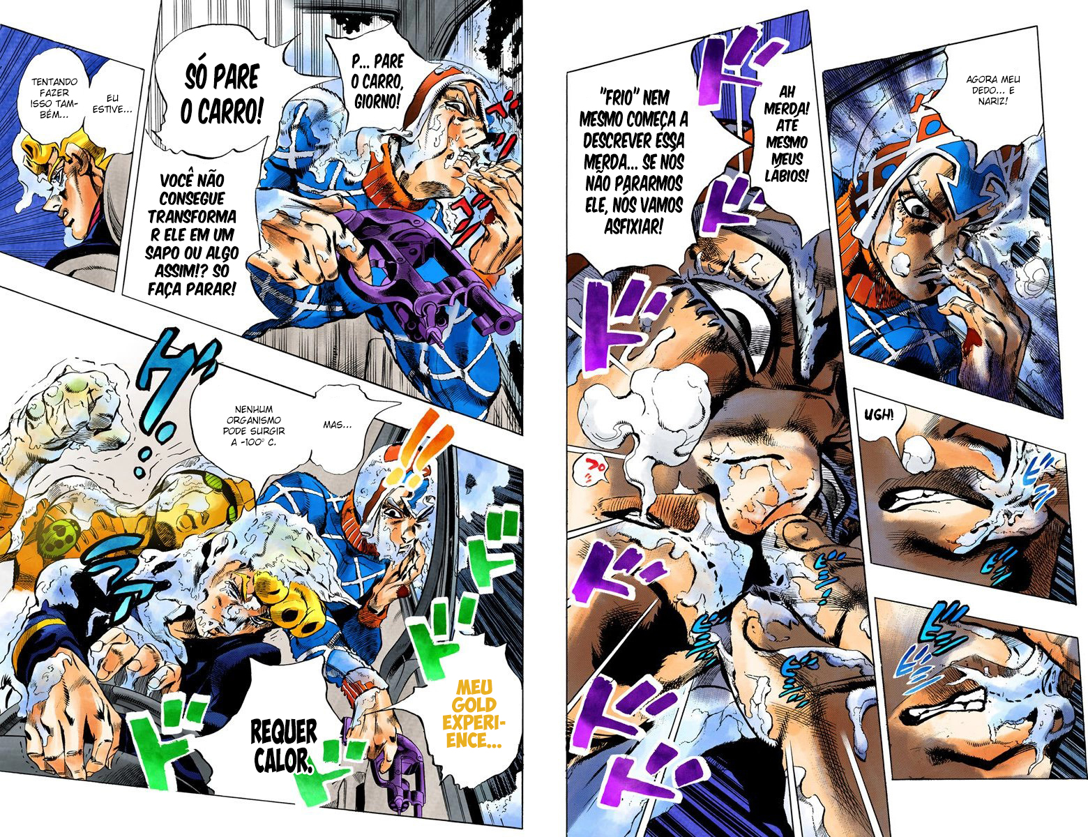JoJo's Bizarre Adventure, Part 5: Golden Wind - Digital Colored Comics Capítulo 70 Página 7