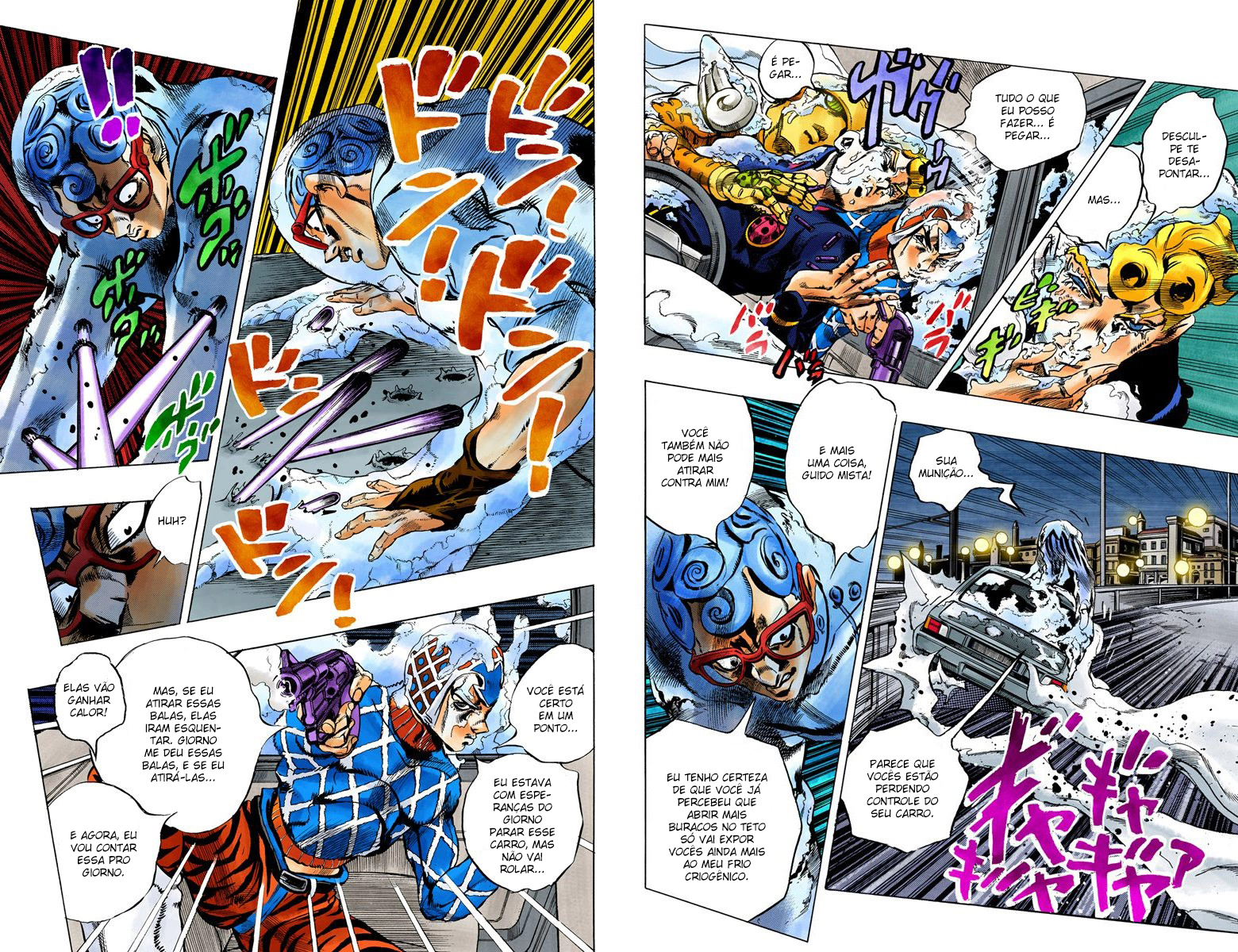 JoJo's Bizarre Adventure, Part 5: Golden Wind - Digital Colored Comics Capítulo 70 Página 8