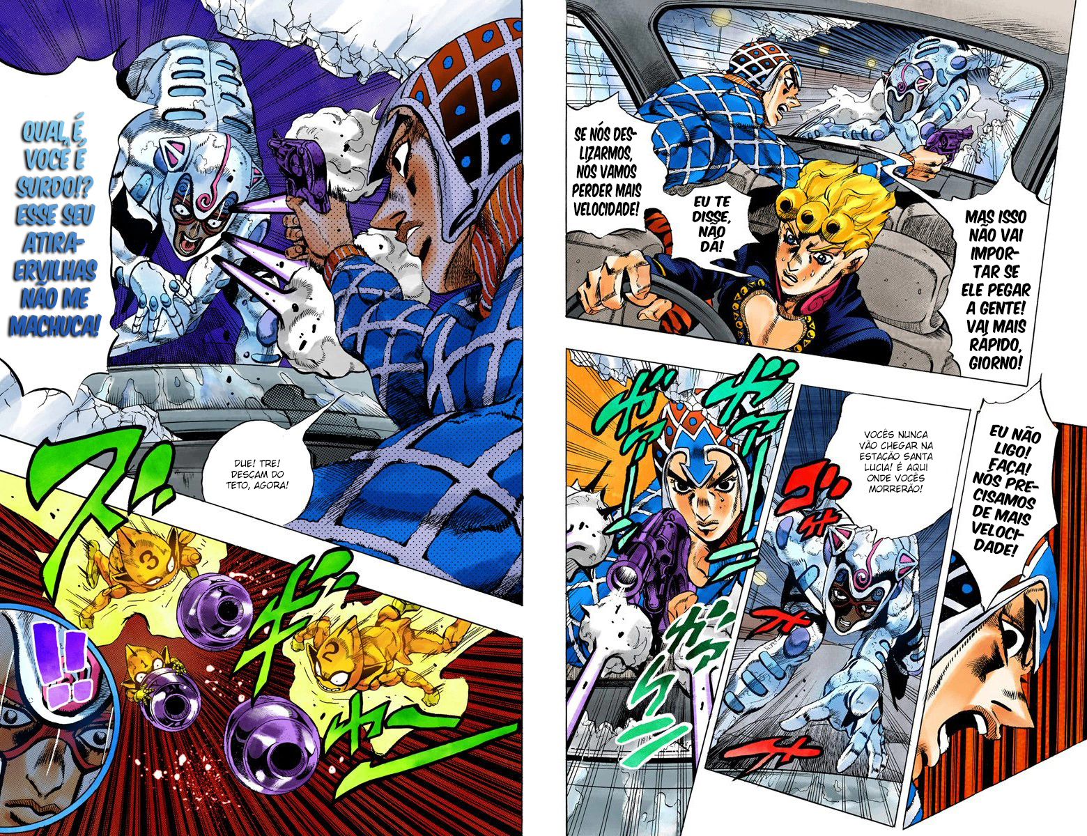 JoJo's Bizarre Adventure, Part 5: Golden Wind - Digital Colored Comics Capítulo 71 Página 3