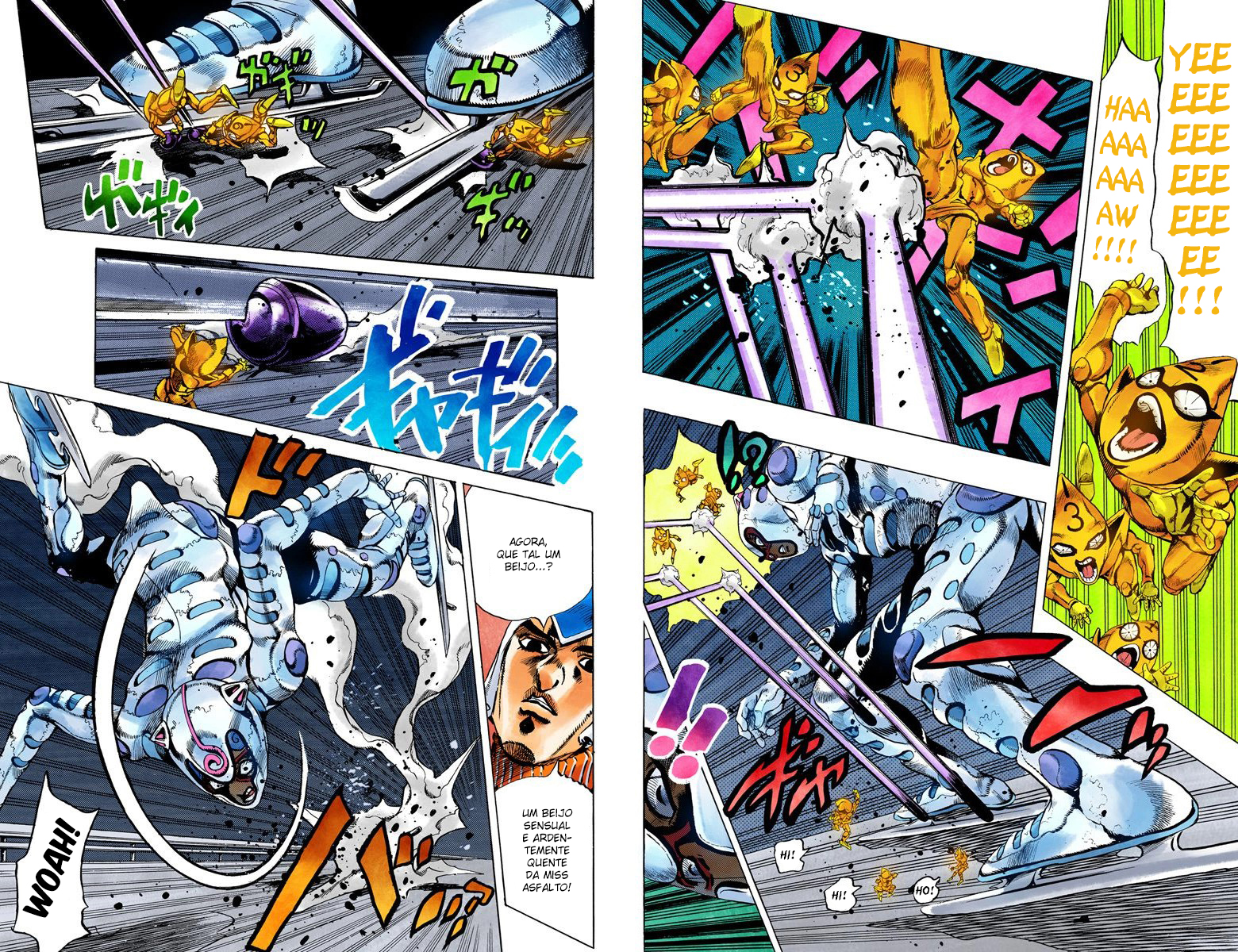 JoJo's Bizarre Adventure, Part 5: Golden Wind - Digital Colored Comics Capítulo 71 Página 4