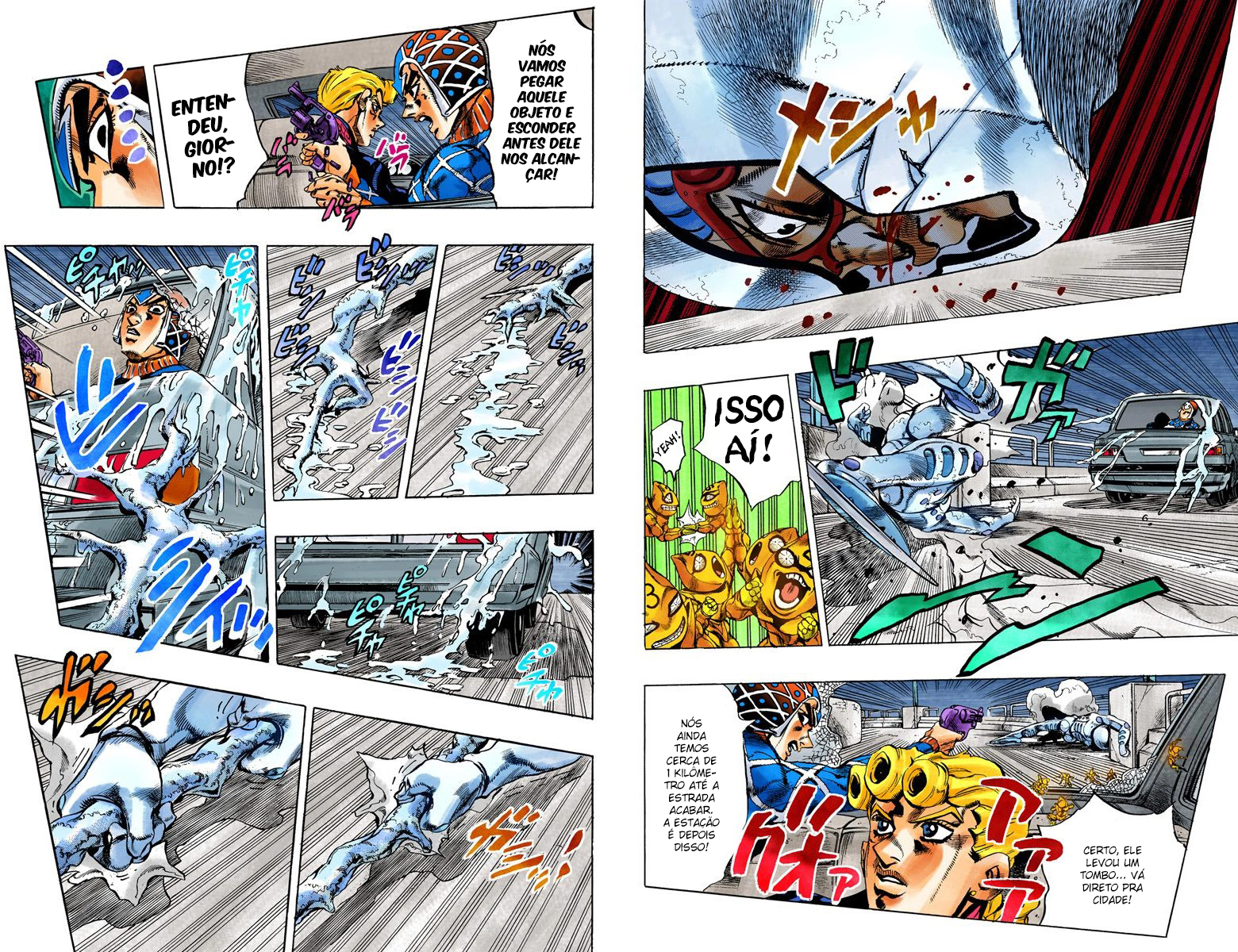 JoJo's Bizarre Adventure, Part 5: Golden Wind - Digital Colored Comics Capítulo 71 Página 5