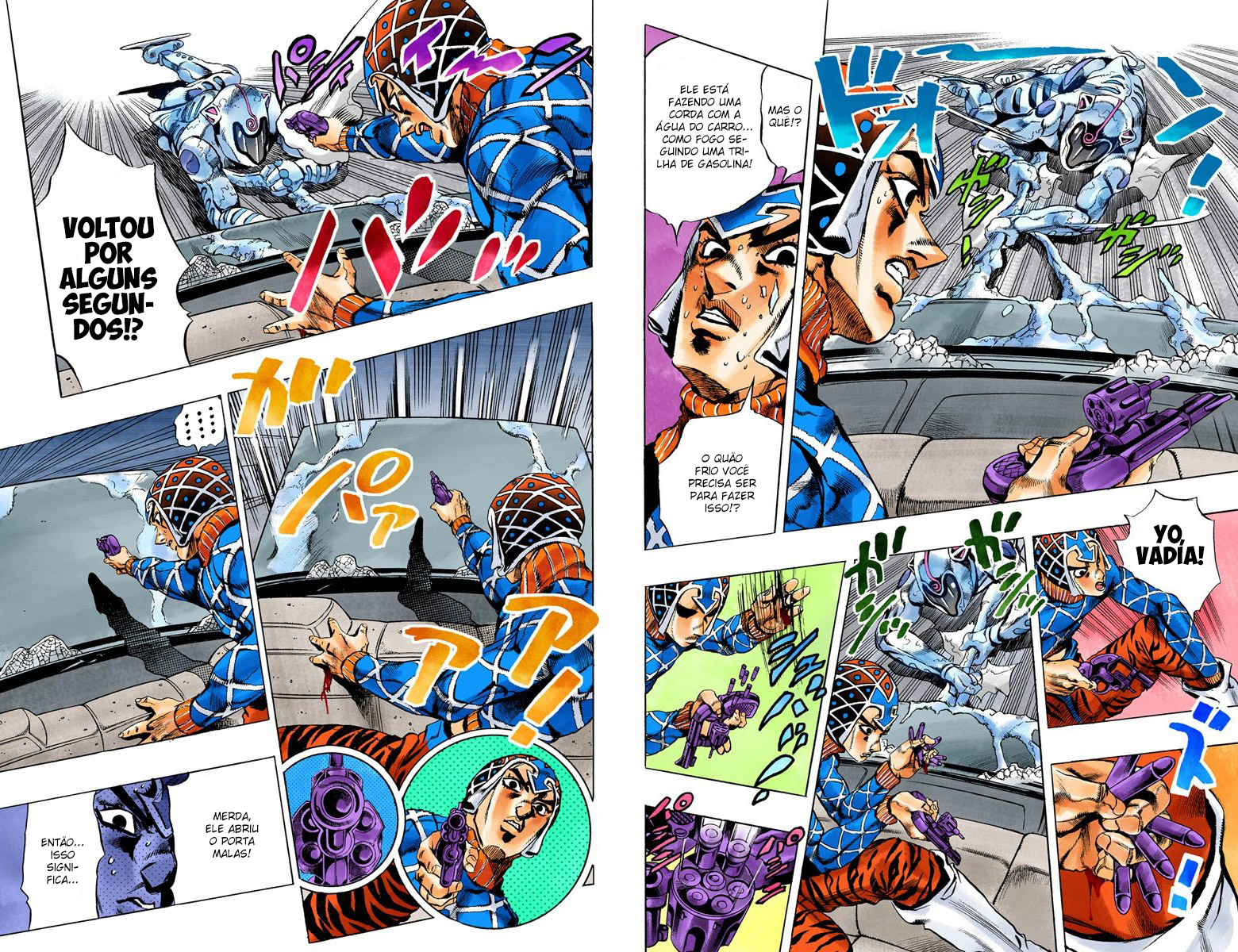 JoJo's Bizarre Adventure, Part 5: Golden Wind - Digital Colored Comics Capítulo 71 Página 6