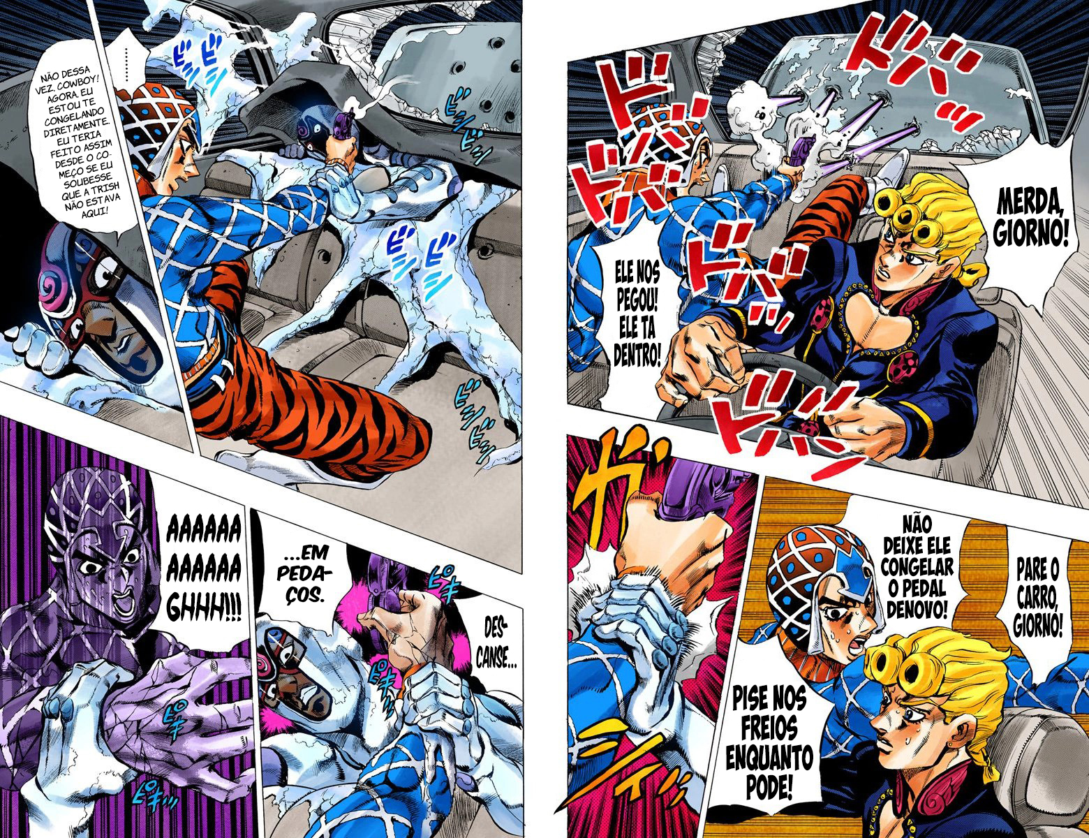 JoJo's Bizarre Adventure, Part 5: Golden Wind - Digital Colored Comics Capítulo 71 Página 7