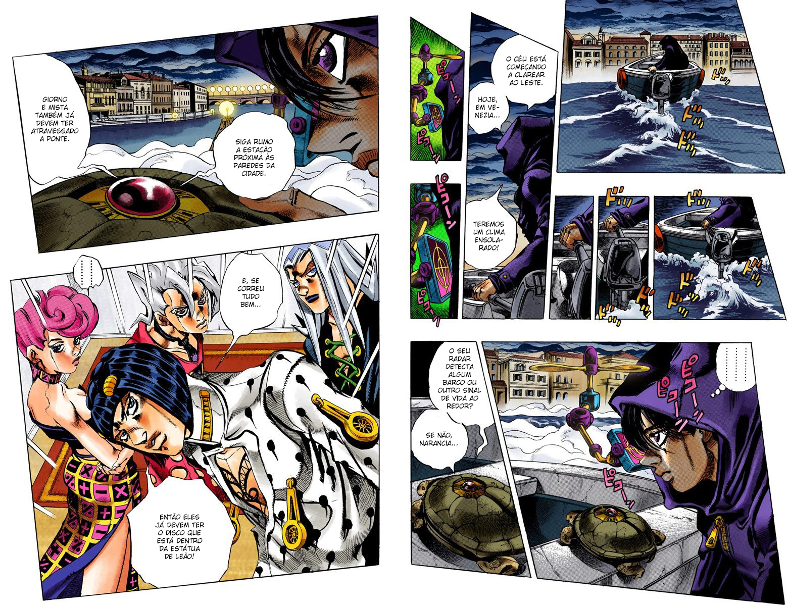 JoJo's Bizarre Adventure, Part 5: Golden Wind - Digital Colored Comics Capítulo 72 Página 2