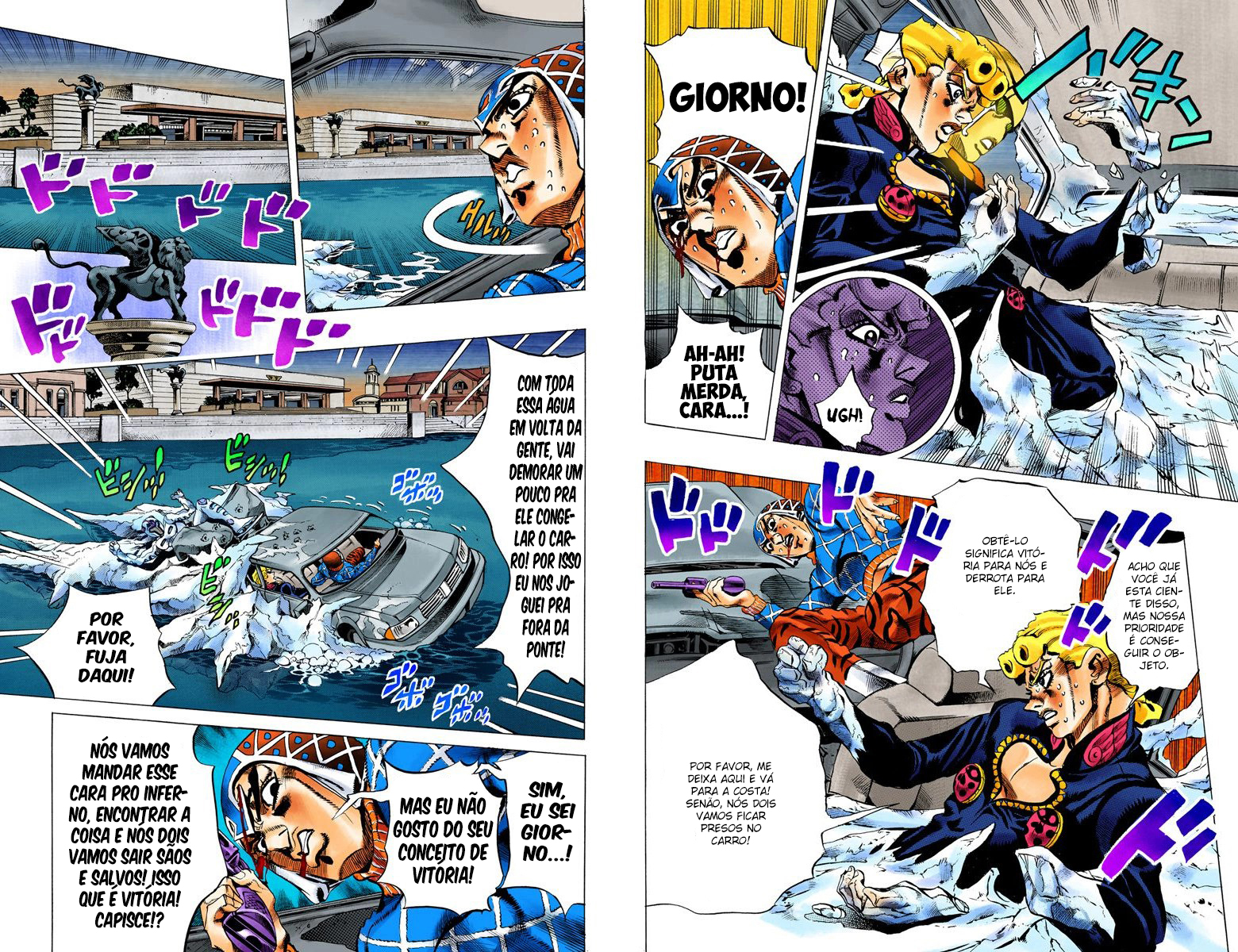 JoJo's Bizarre Adventure, Part 5: Golden Wind - Digital Colored Comics Capítulo 72 Página 4