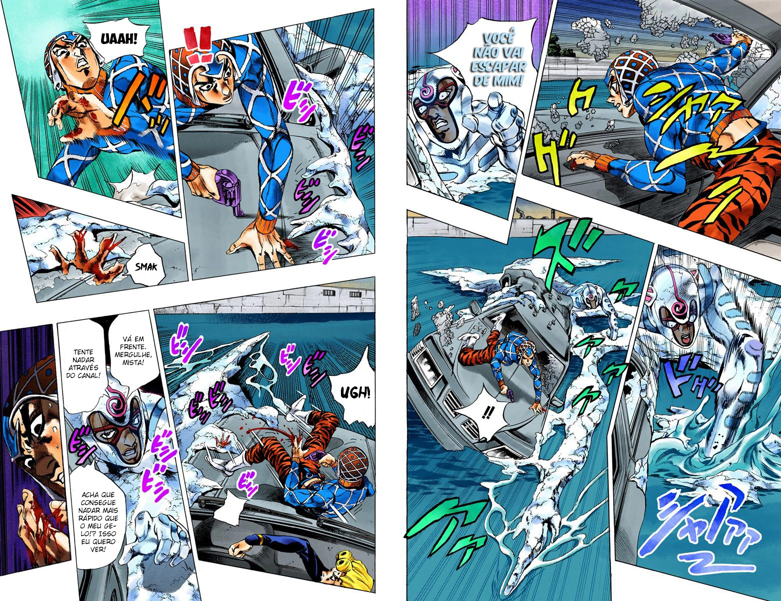 JoJo's Bizarre Adventure, Part 5: Golden Wind - Digital Colored Comics Capítulo 72 Página 5