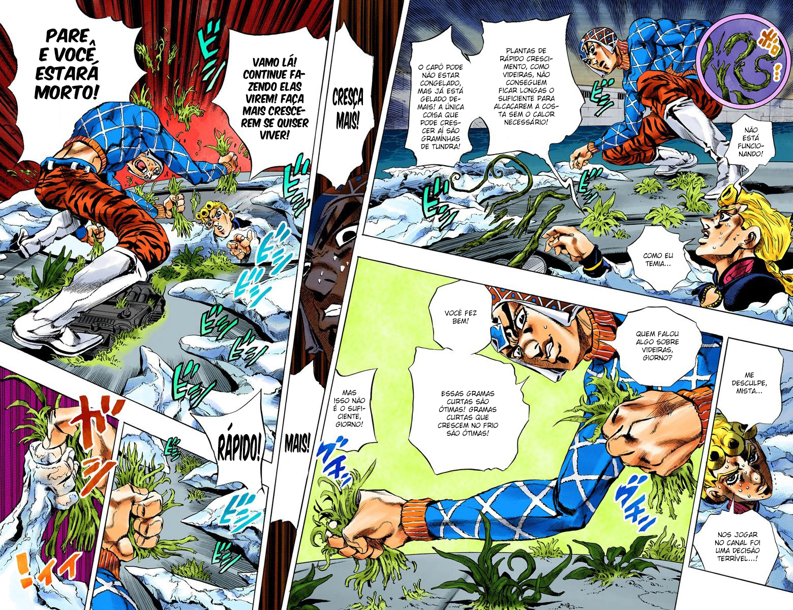 JoJo's Bizarre Adventure, Part 5: Golden Wind - Digital Colored Comics Capítulo 72 Página 7