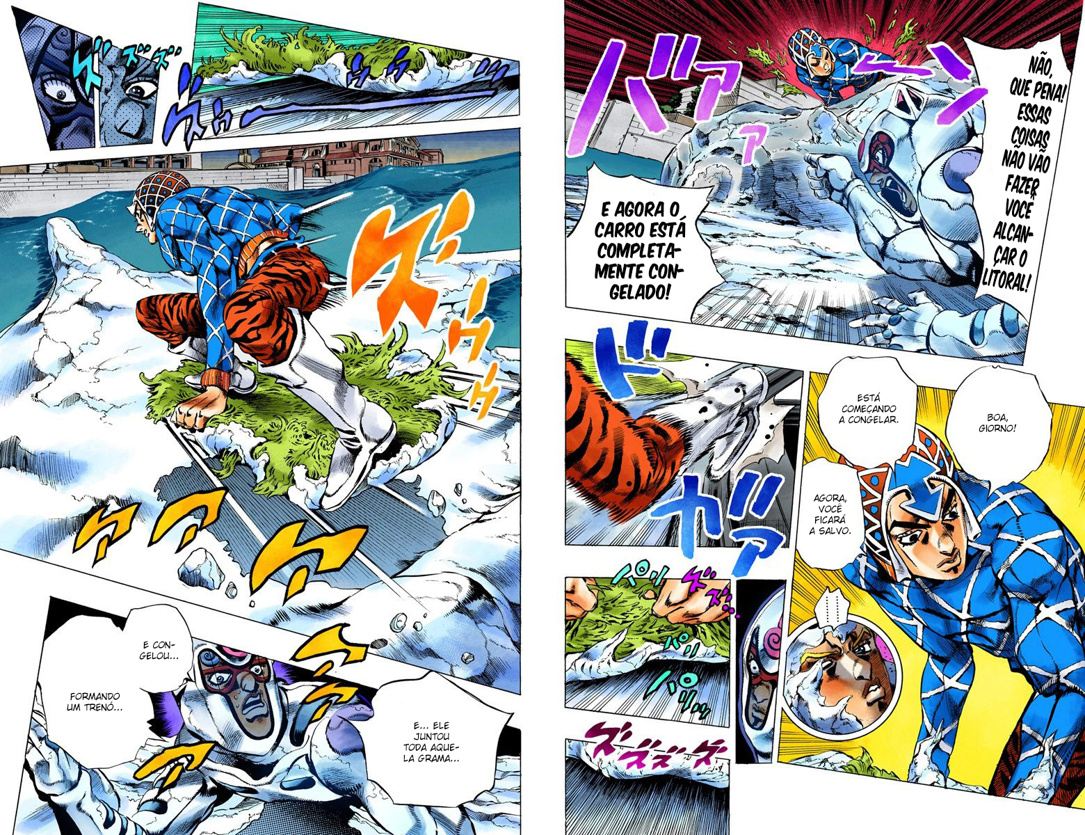 JoJo's Bizarre Adventure, Part 5: Golden Wind - Digital Colored Comics Capítulo 72 Página 8