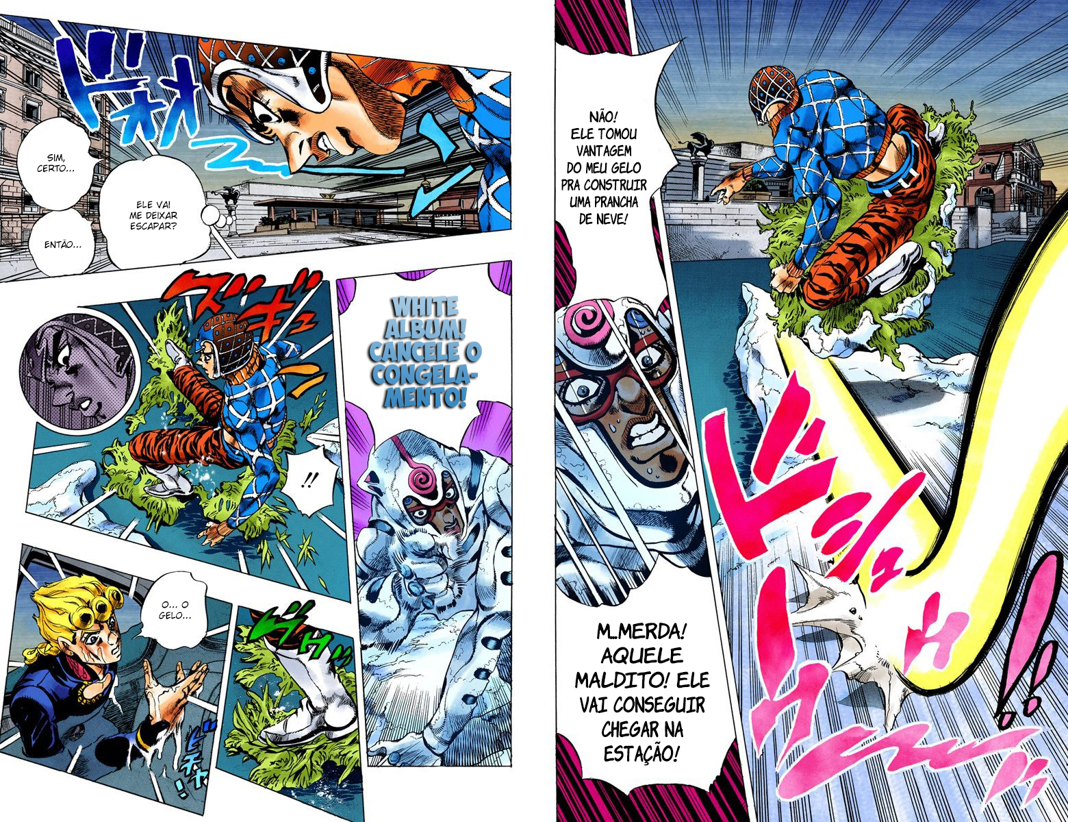 JoJo's Bizarre Adventure, Part 5: Golden Wind - Digital Colored Comics Capítulo 72 Página 9