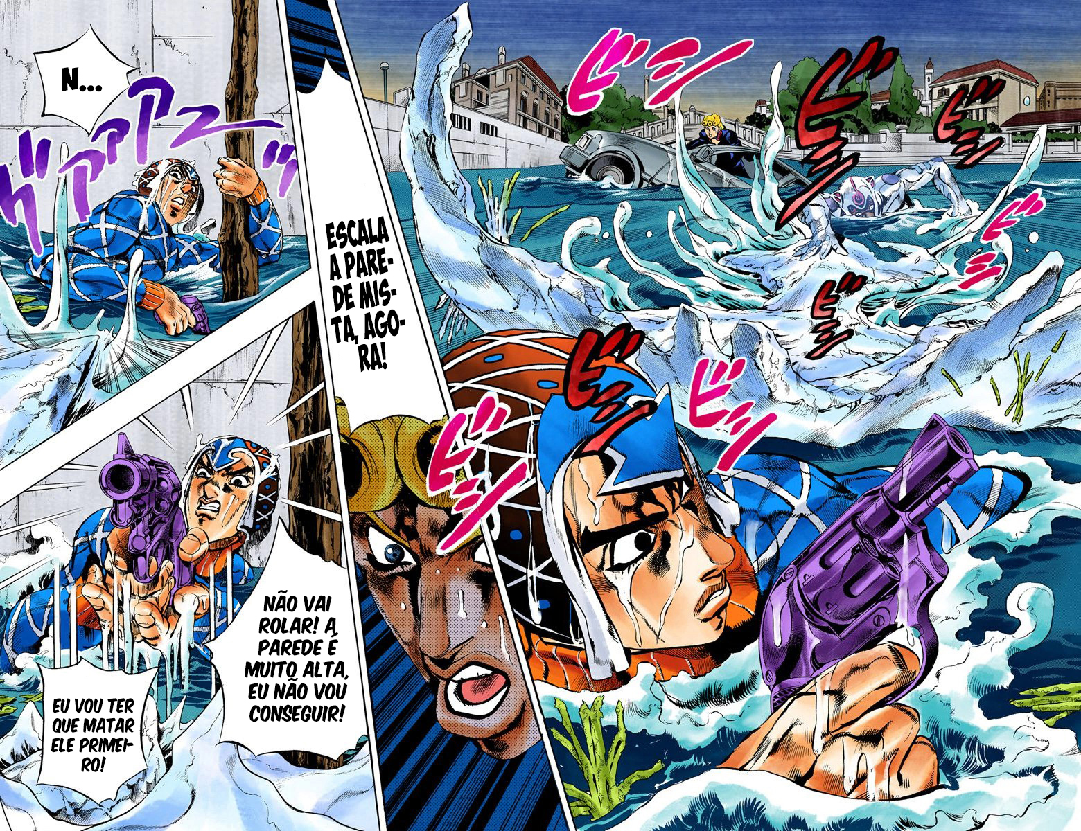 JoJo's Bizarre Adventure, Part 5: Golden Wind - Digital Colored Comics Capítulo 73 Página 3
