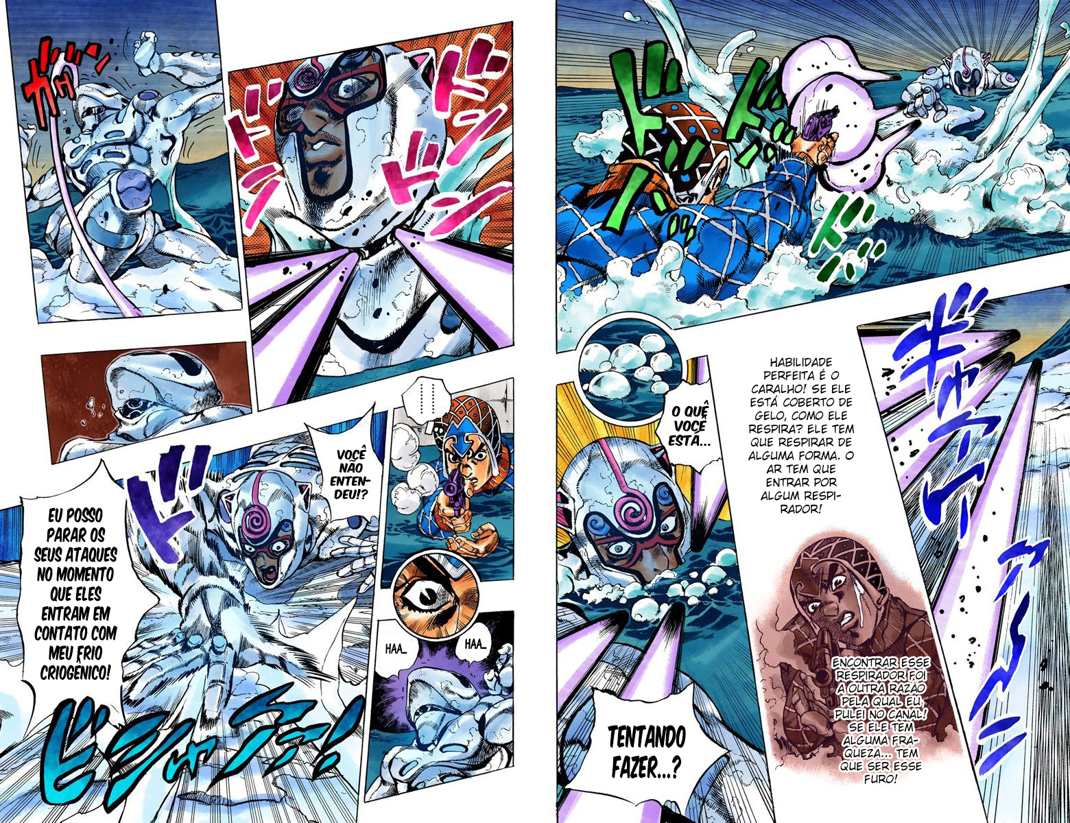 JoJo's Bizarre Adventure, Part 5: Golden Wind - Digital Colored Comics Capítulo 73 Página 4