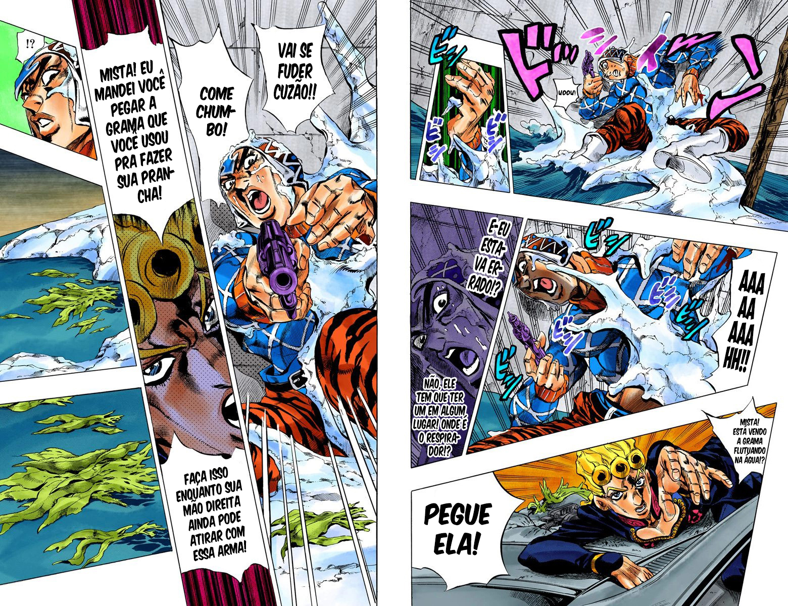 JoJo's Bizarre Adventure, Part 5: Golden Wind - Digital Colored Comics Capítulo 73 Página 5