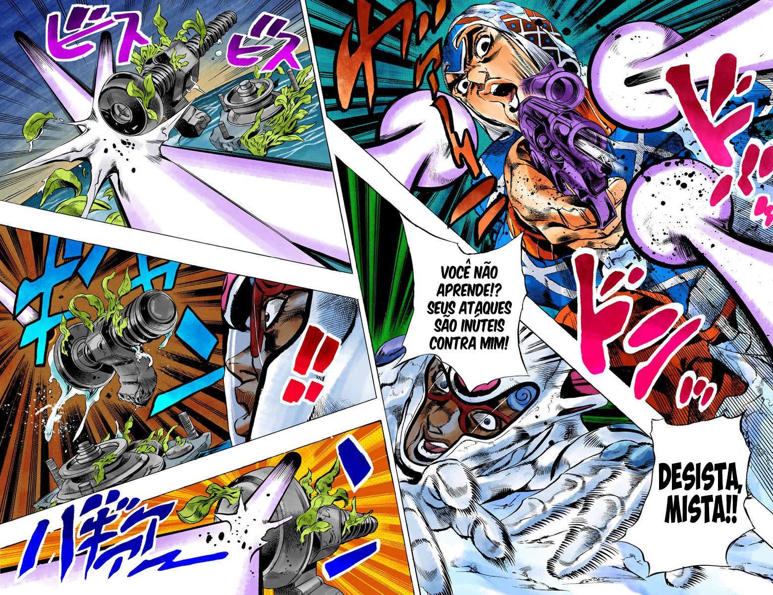 JoJo's Bizarre Adventure, Part 5: Golden Wind - Digital Colored Comics Capítulo 73 Página 6