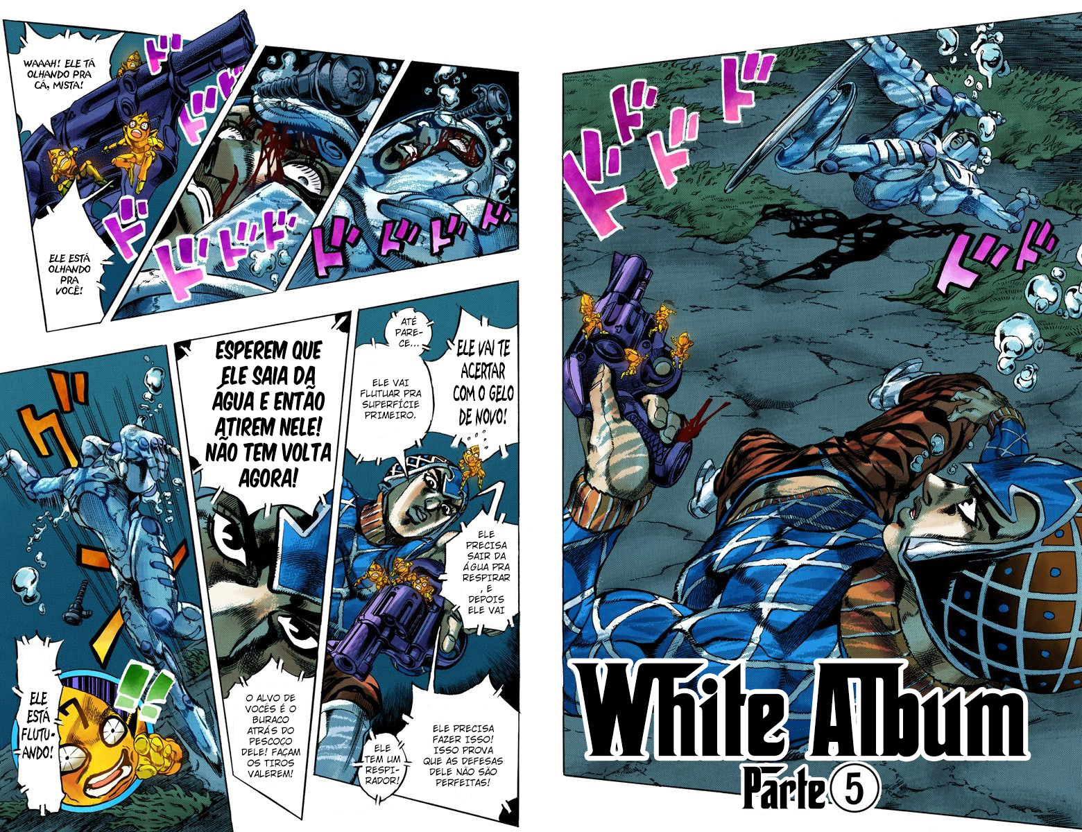 JoJo's Bizarre Adventure, Part 5: Golden Wind - Digital Colored Comics Capítulo 74 Página 2