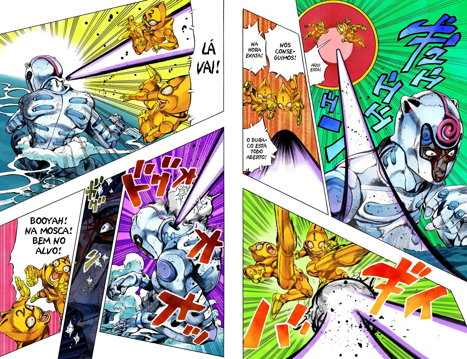 JoJo's Bizarre Adventure, Part 5: Golden Wind - Digital Colored Comics Capítulo 74 Página 6