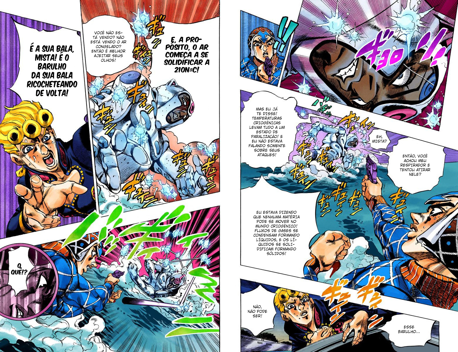 JoJo's Bizarre Adventure, Part 5: Golden Wind - Digital Colored Comics Capítulo 74 Página 8