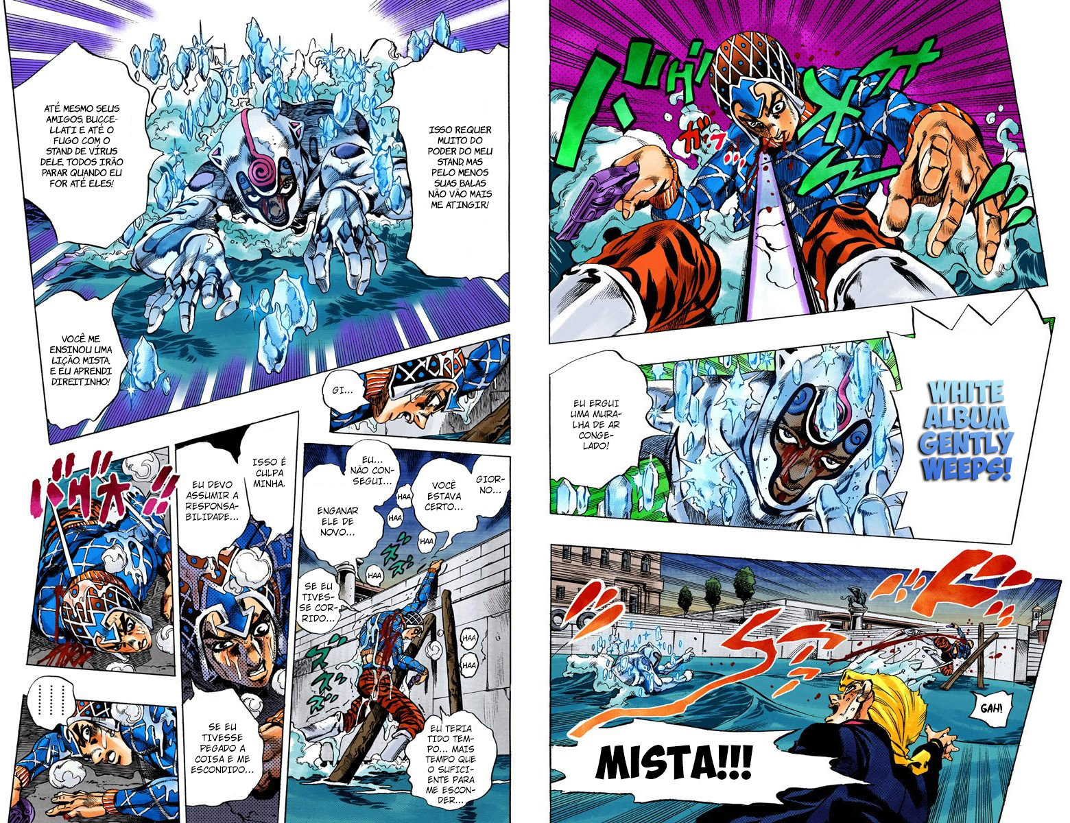 JoJo's Bizarre Adventure, Part 5: Golden Wind - Digital Colored Comics Capítulo 74 Página 9