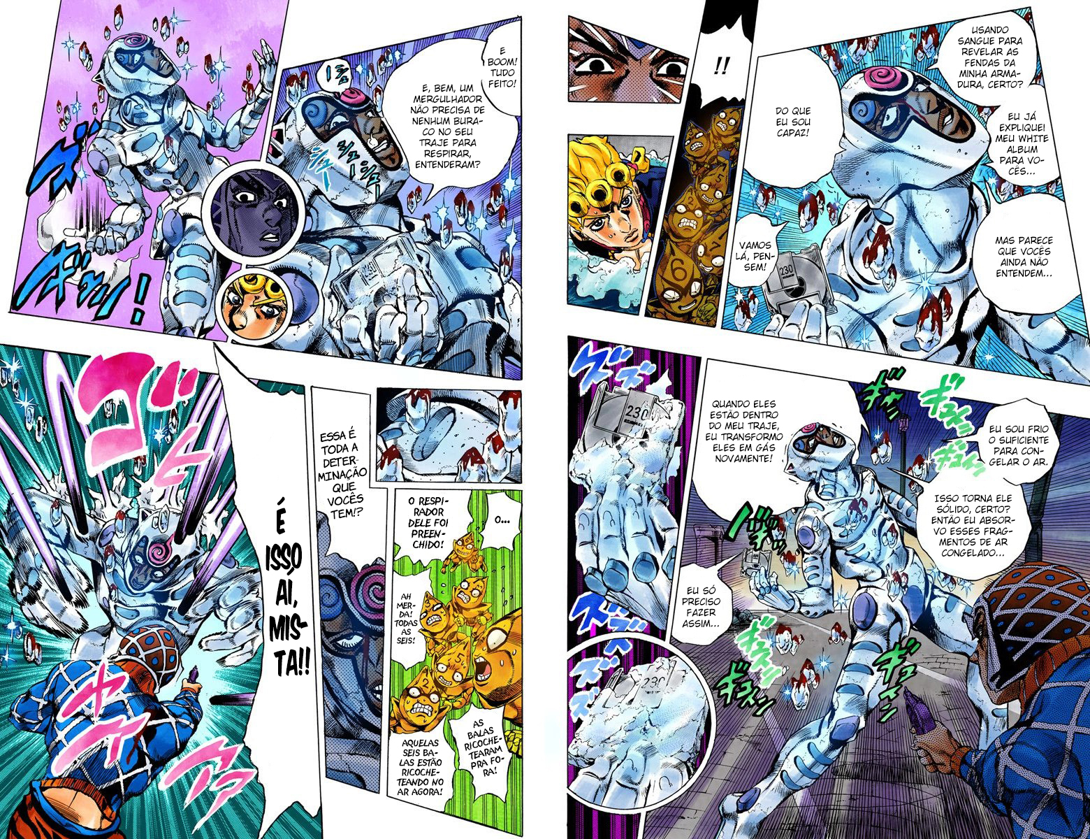 JoJo's Bizarre Adventure, Part 5: Golden Wind - Digital Colored Comics Capítulo 75 Página 10