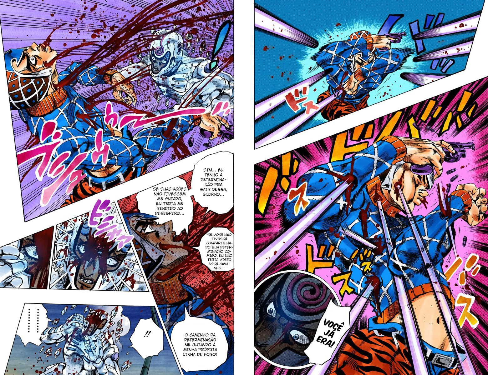 JoJo's Bizarre Adventure, Part 5: Golden Wind - Digital Colored Comics Capítulo 75 Página 11