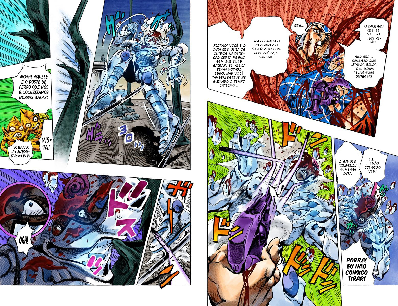 JoJo's Bizarre Adventure, Part 5: Golden Wind - Digital Colored Comics Capítulo 75 Página 12