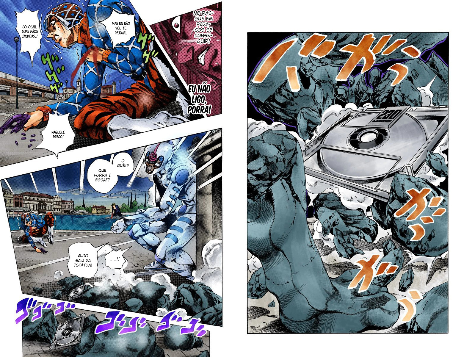 JoJo's Bizarre Adventure, Part 5: Golden Wind - Digital Colored Comics Capítulo 75 Página 3