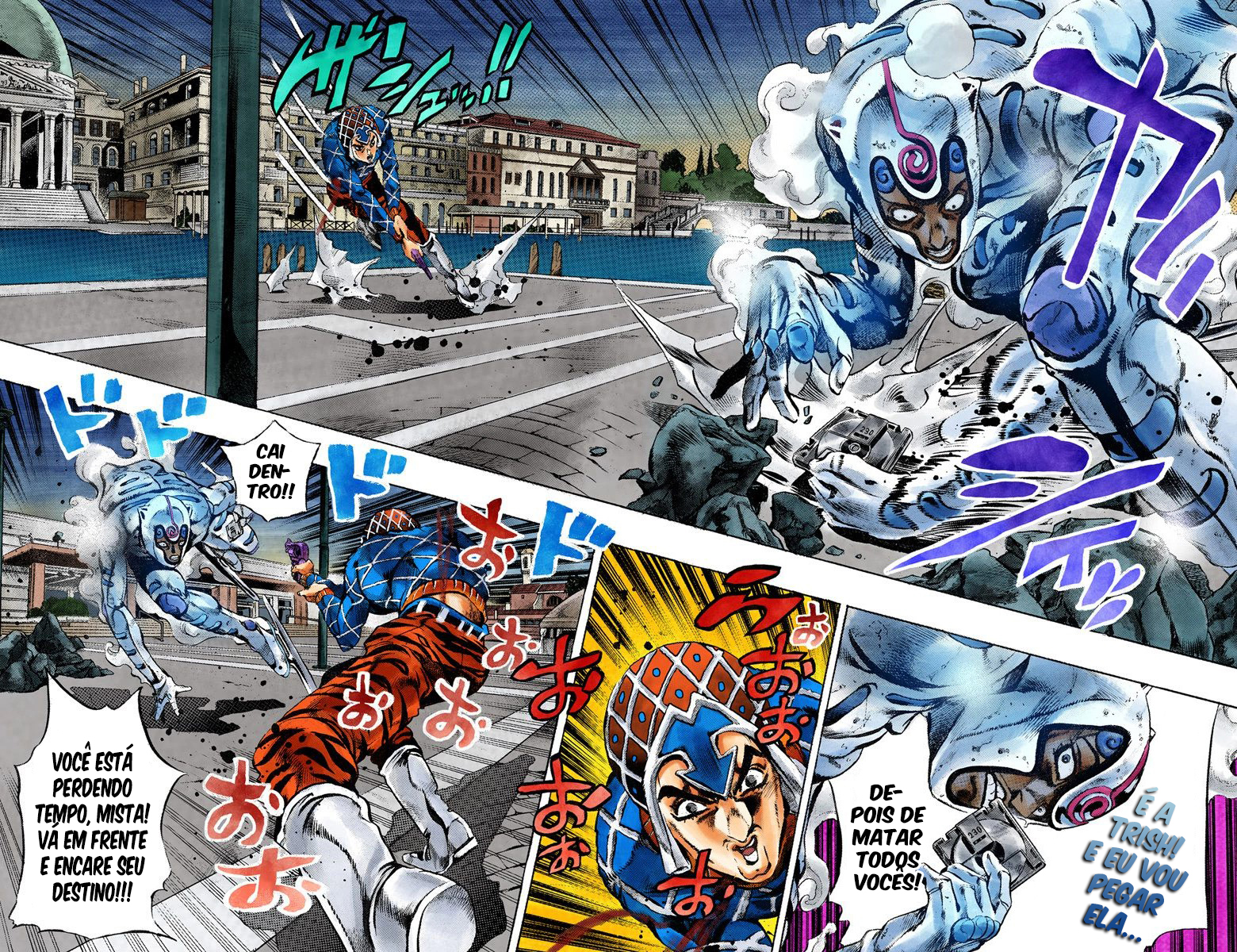 JoJo's Bizarre Adventure, Part 5: Golden Wind - Digital Colored Comics Capítulo 75 Página 5
