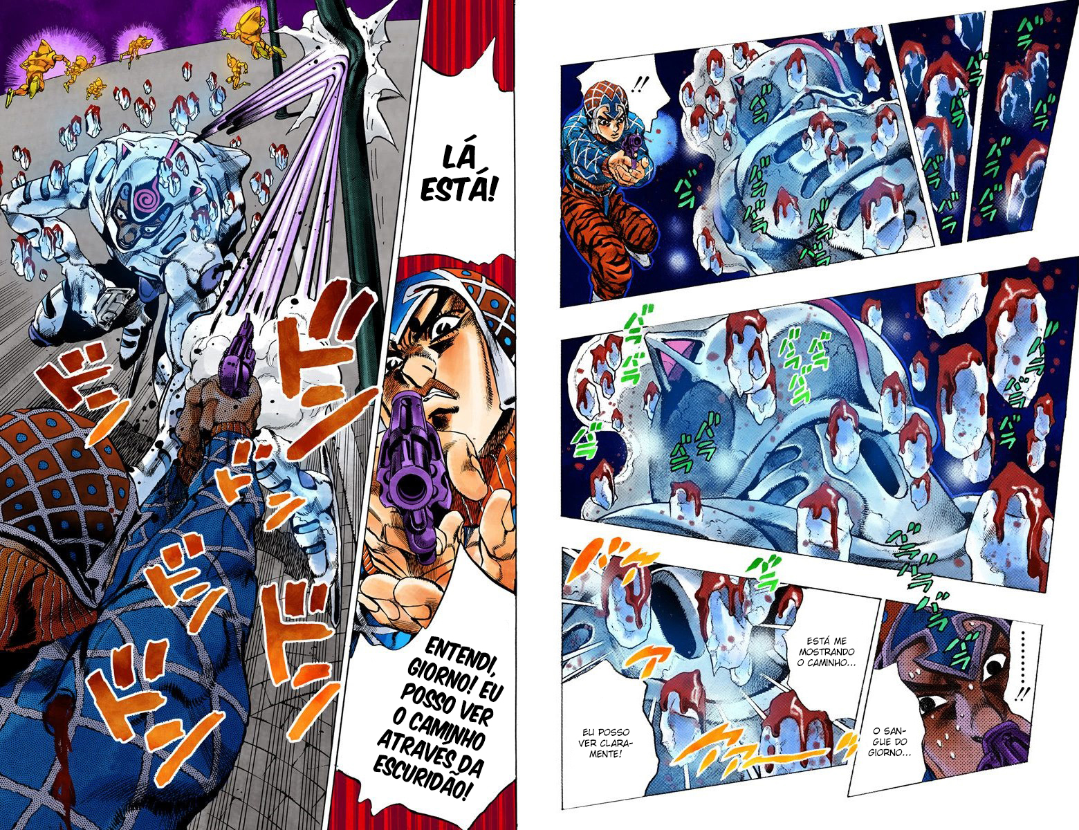 JoJo's Bizarre Adventure, Part 5: Golden Wind - Digital Colored Comics Capítulo 75 Página 8