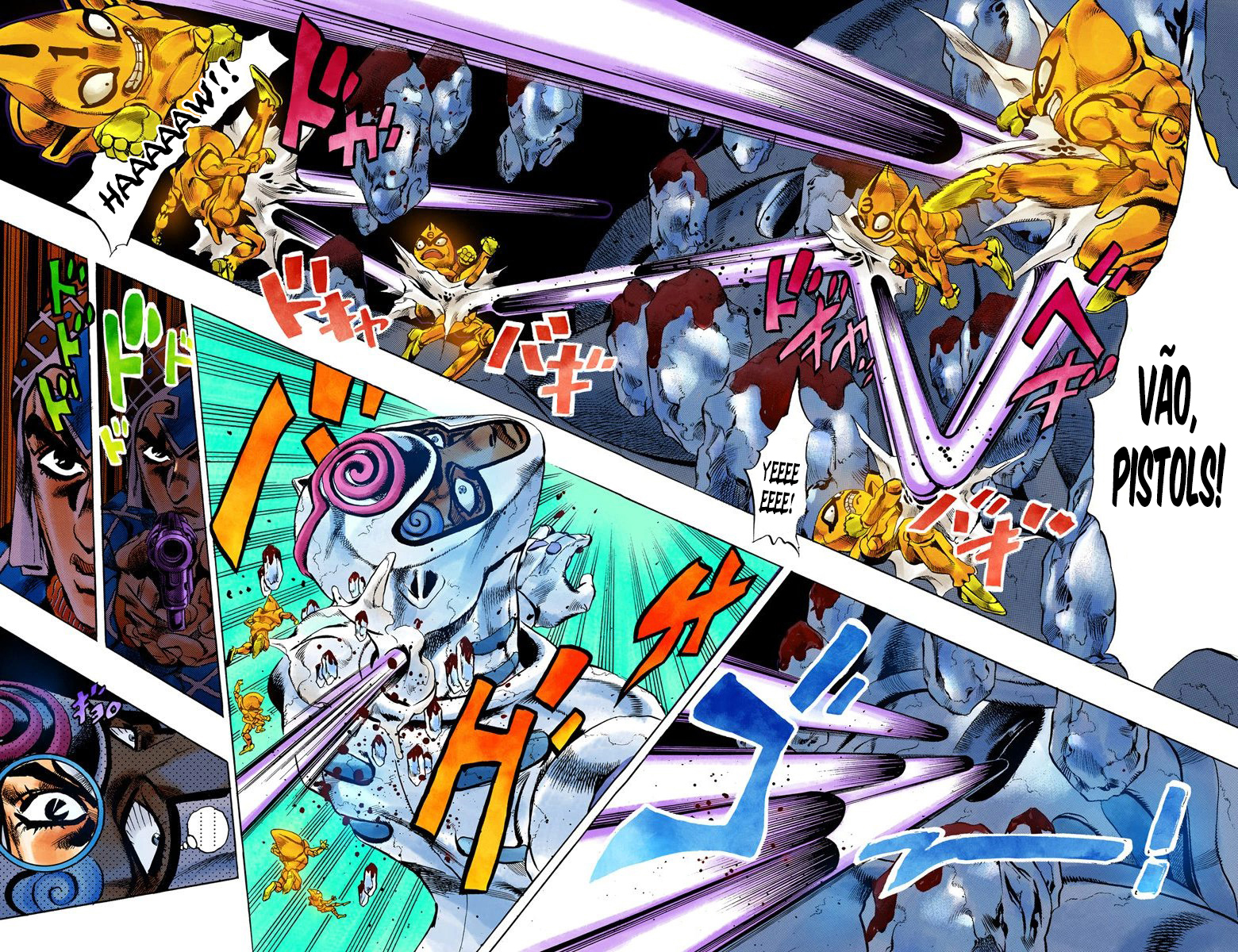 JoJo's Bizarre Adventure, Part 5: Golden Wind - Digital Colored Comics Capítulo 75 Página 9