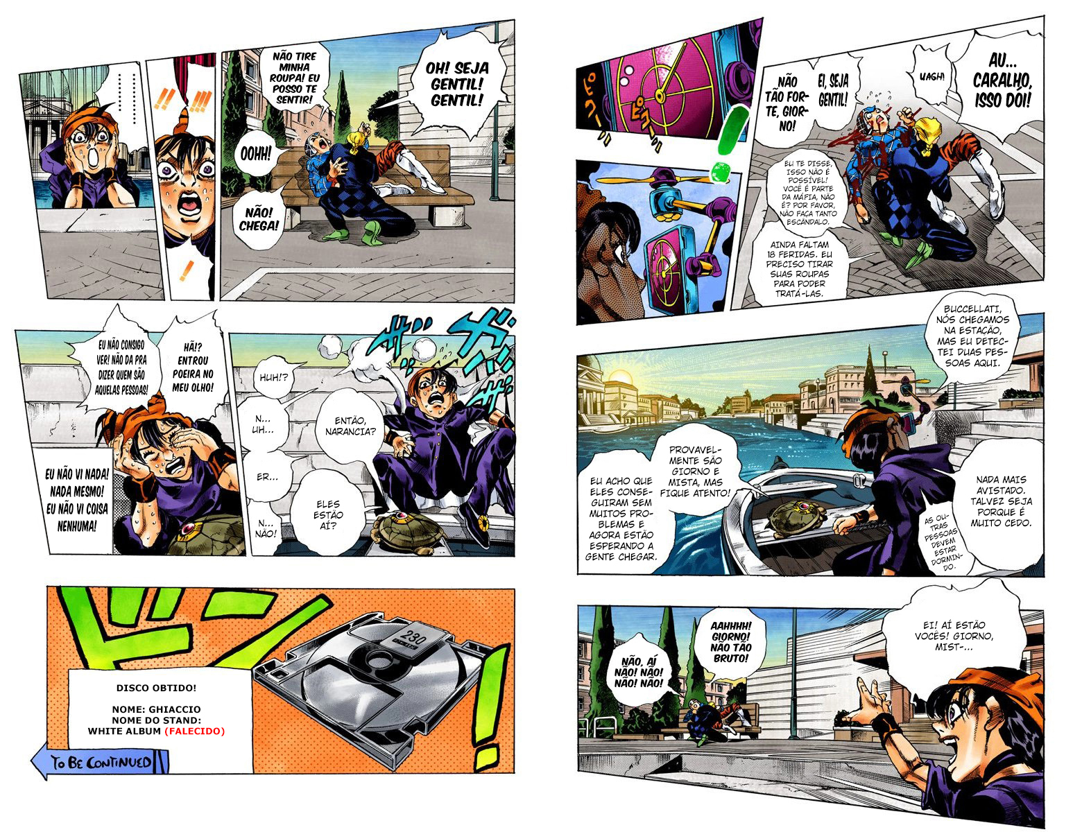 JoJo's Bizarre Adventure, Part 5: Golden Wind - Digital Colored Comics Capítulo 76 Página 10