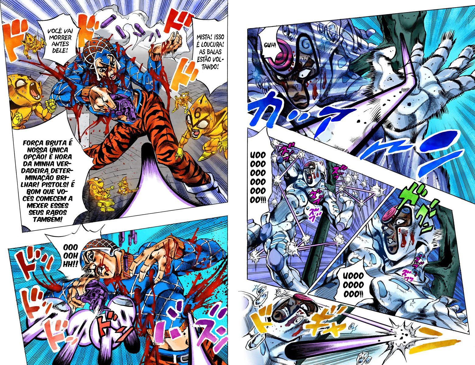 JoJo's Bizarre Adventure, Part 5: Golden Wind - Digital Colored Comics Capítulo 76 Página 3