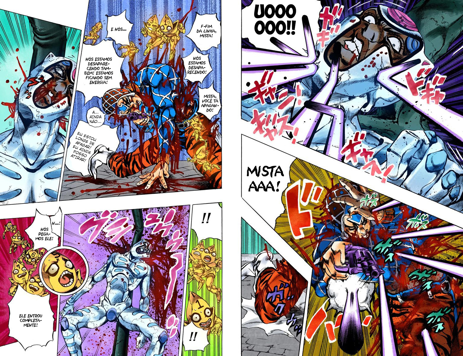 JoJo's Bizarre Adventure, Part 5: Golden Wind - Digital Colored Comics Capítulo 76 Página 5