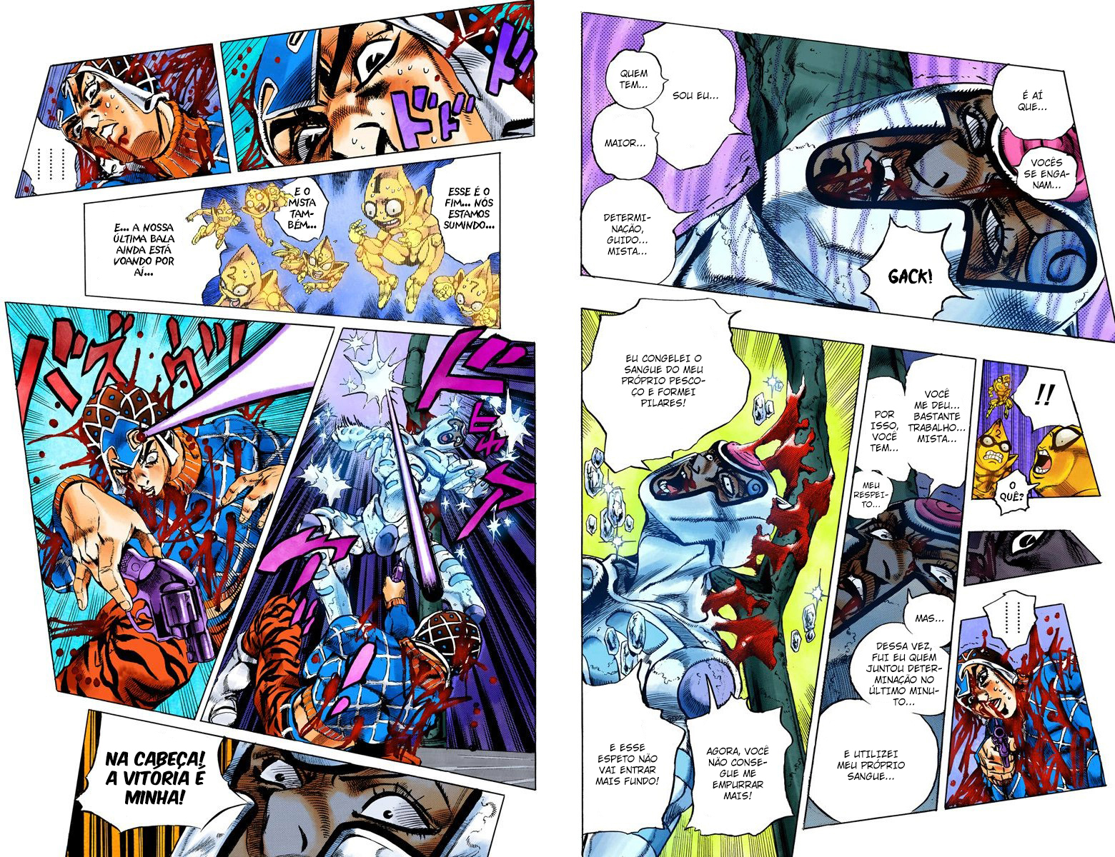 JoJo's Bizarre Adventure, Part 5: Golden Wind - Digital Colored Comics Capítulo 76 Página 6