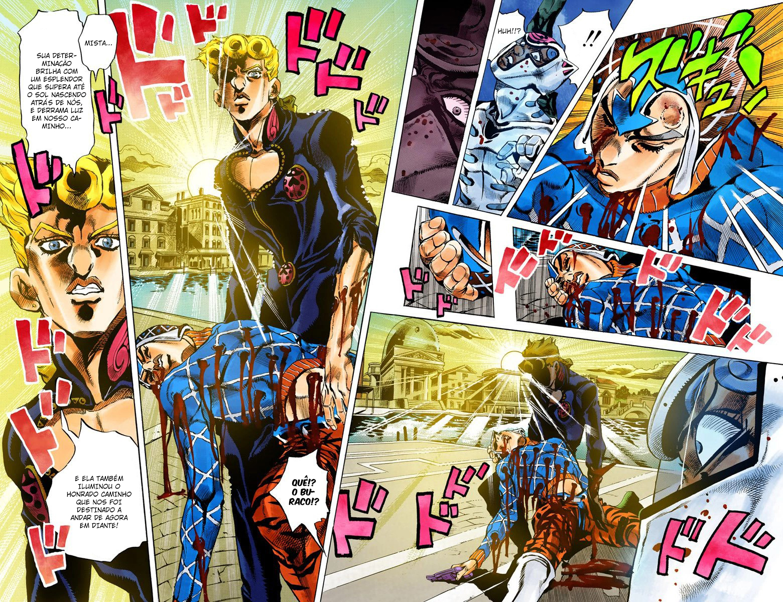 JoJo's Bizarre Adventure, Part 5: Golden Wind - Digital Colored Comics Capítulo 76 Página 7