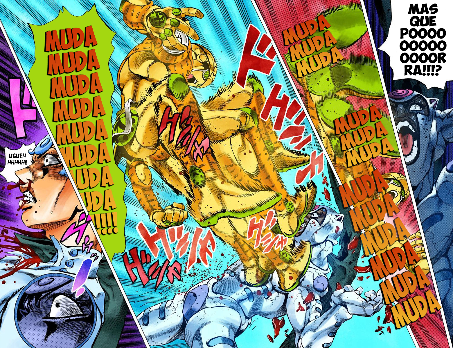 JoJo's Bizarre Adventure, Part 5: Golden Wind - Digital Colored Comics Capítulo 76 Página 8