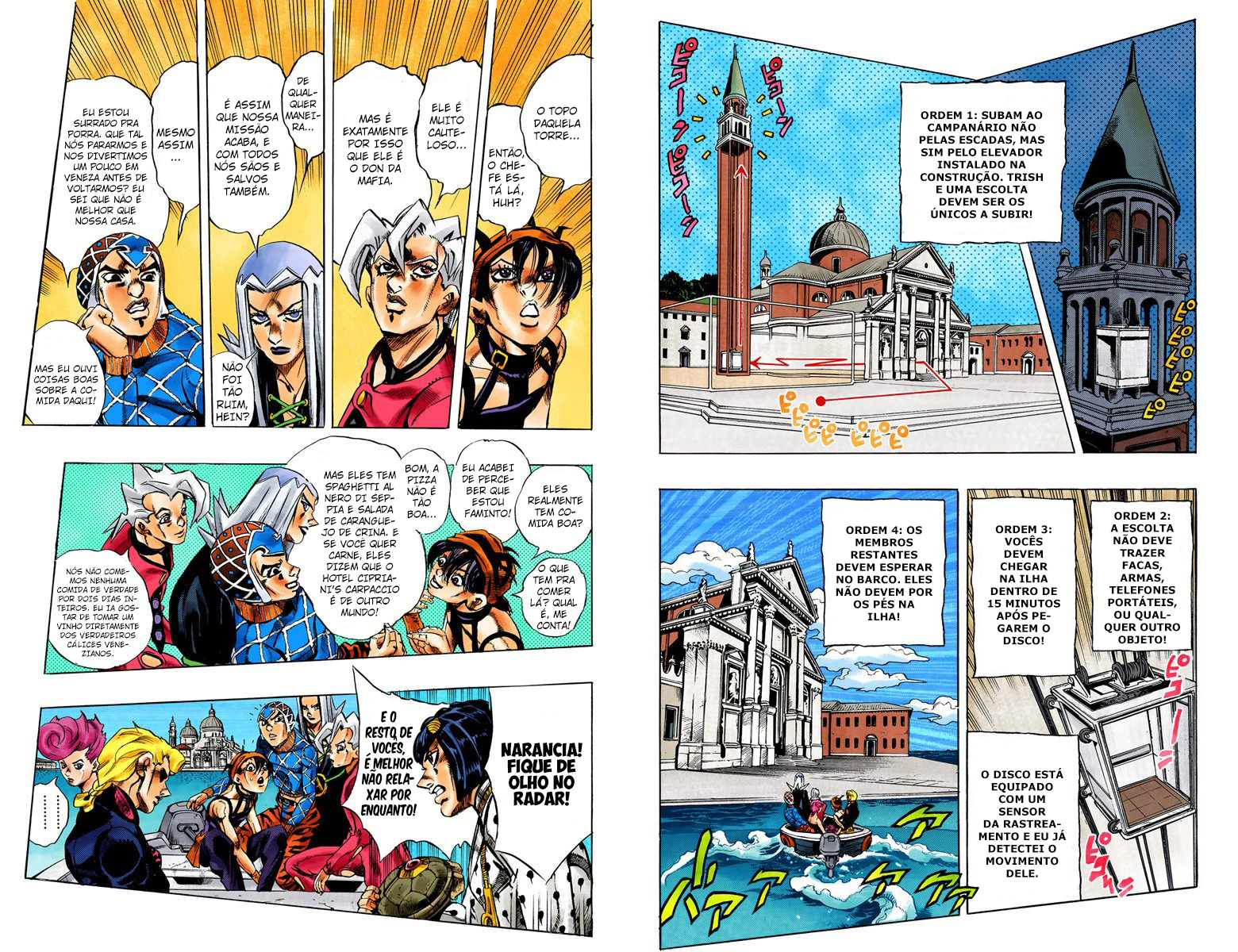 JoJo's Bizarre Adventure, Part 5: Golden Wind - Digital Colored Comics Capítulo 77 Página 4