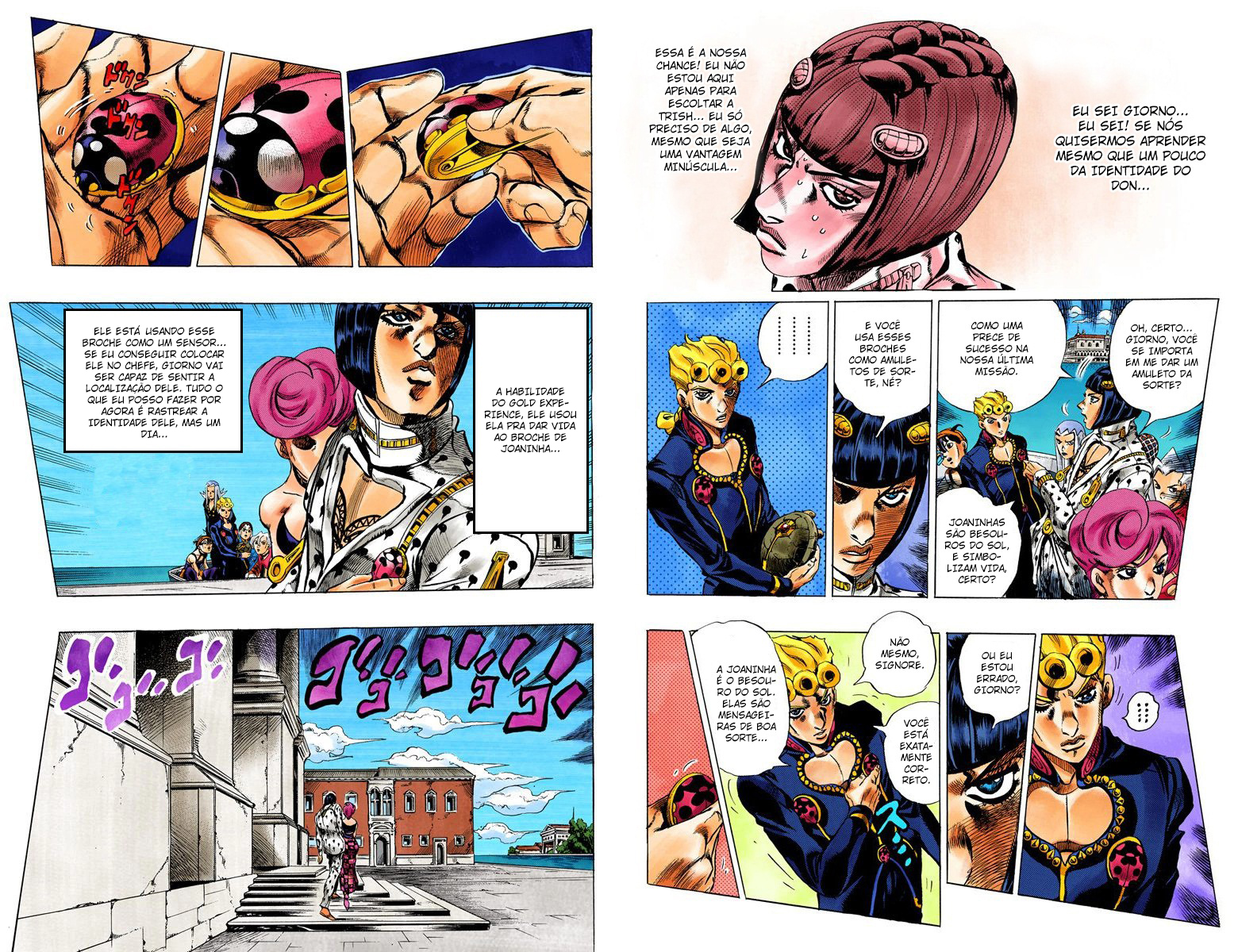 JoJo's Bizarre Adventure, Part 5: Golden Wind - Digital Colored Comics Capítulo 77 Página 6