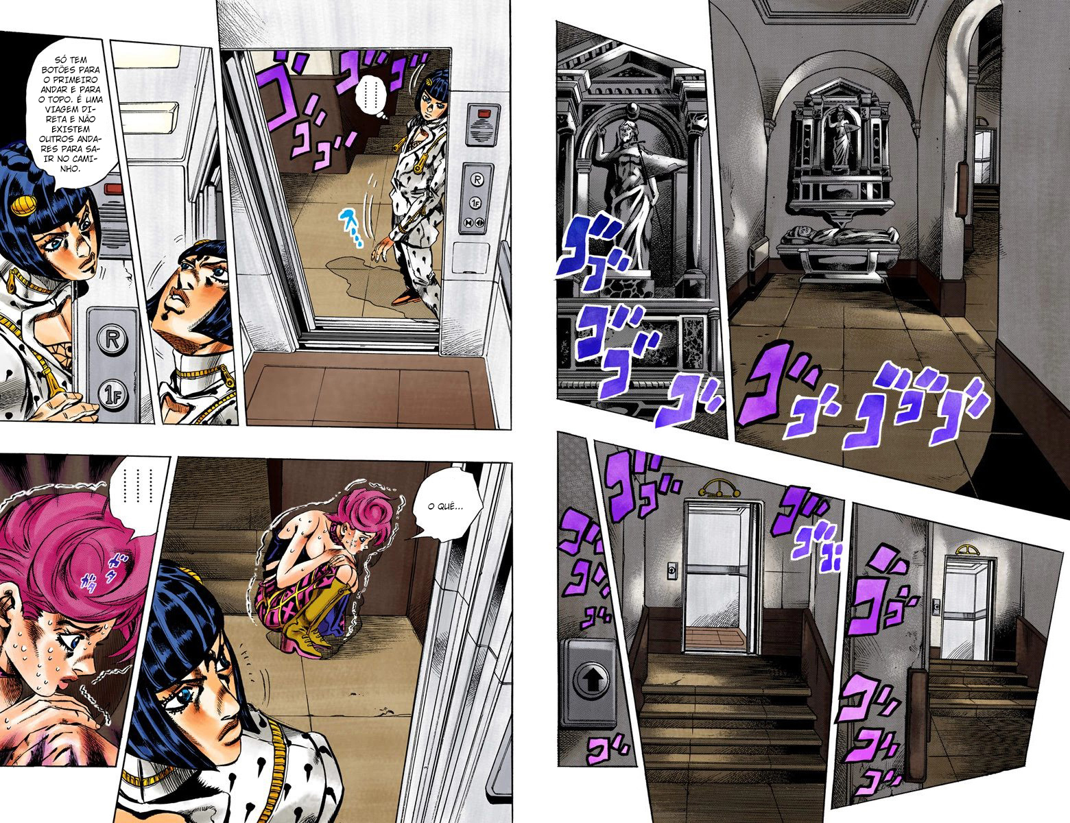 JoJo's Bizarre Adventure, Part 5: Golden Wind - Digital Colored Comics Capítulo 77 Página 7