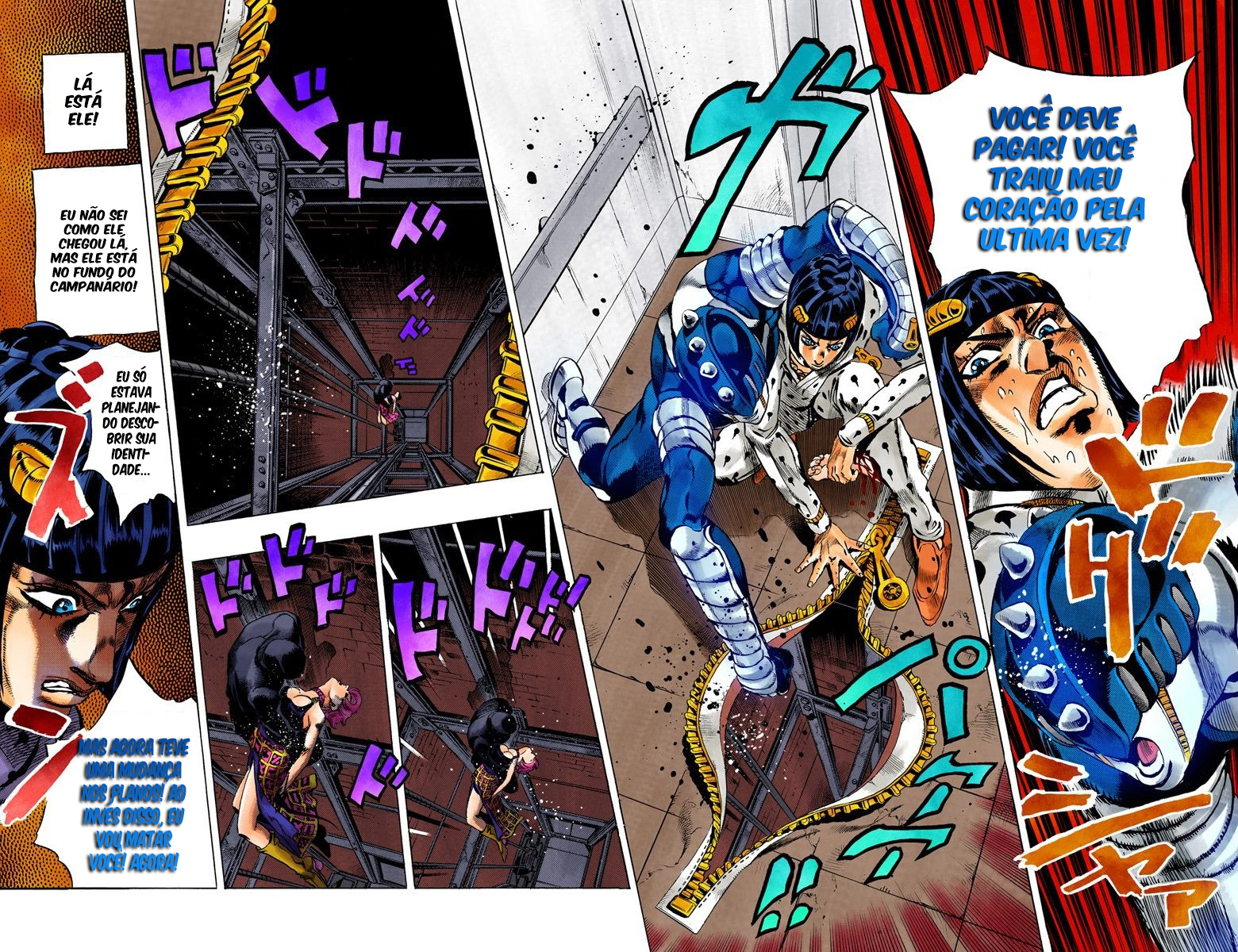 JoJo's Bizarre Adventure, Part 5: Golden Wind - Digital Colored Comics Capítulo 78 Página 10
