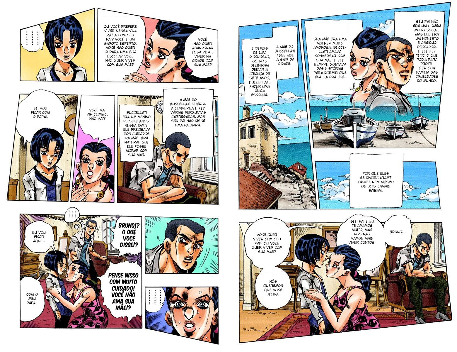 JoJo's Bizarre Adventure, Part 5: Golden Wind - Digital Colored Comics Capítulo 78 Página 2