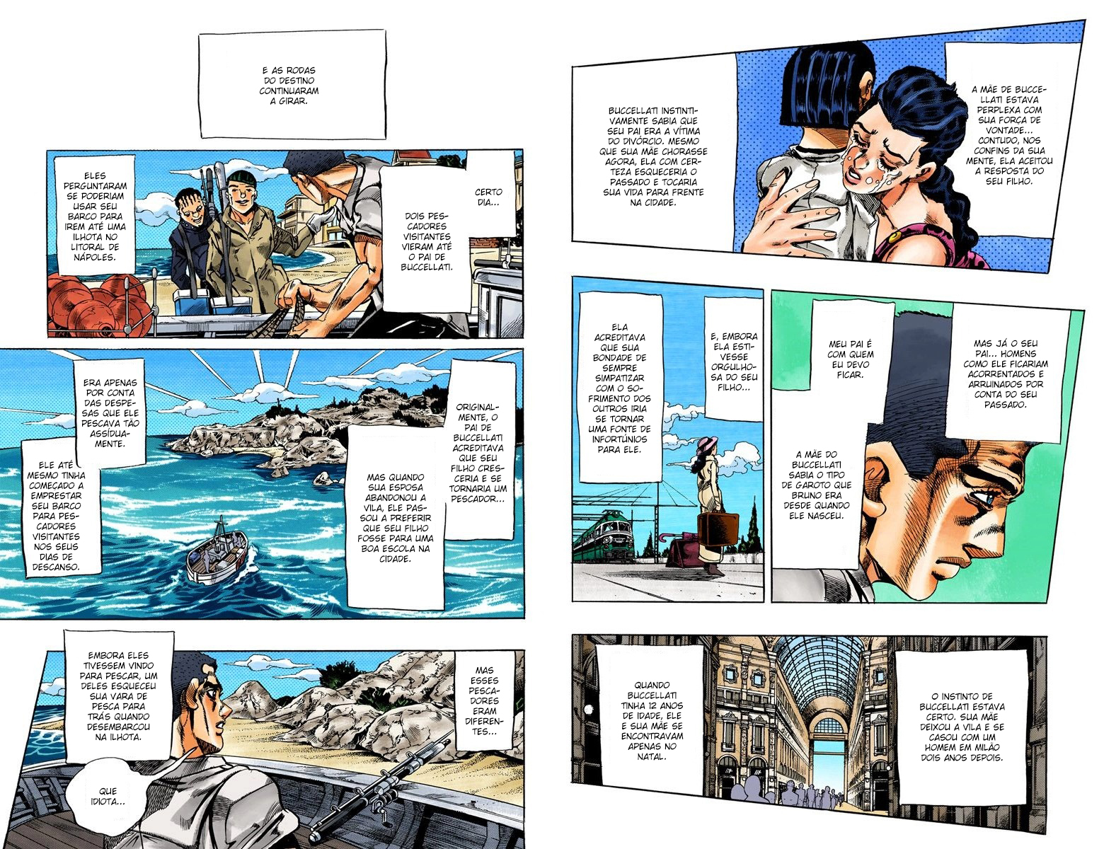 JoJo's Bizarre Adventure, Part 5: Golden Wind - Digital Colored Comics Capítulo 78 Página 3