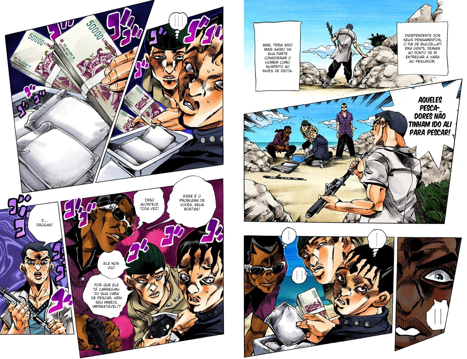 JoJo's Bizarre Adventure, Part 5: Golden Wind - Digital Colored Comics Capítulo 78 Página 4