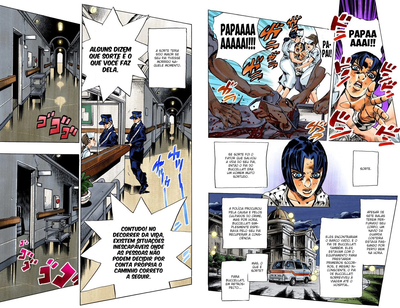 JoJo's Bizarre Adventure, Part 5: Golden Wind - Digital Colored Comics Capítulo 78 Página 5