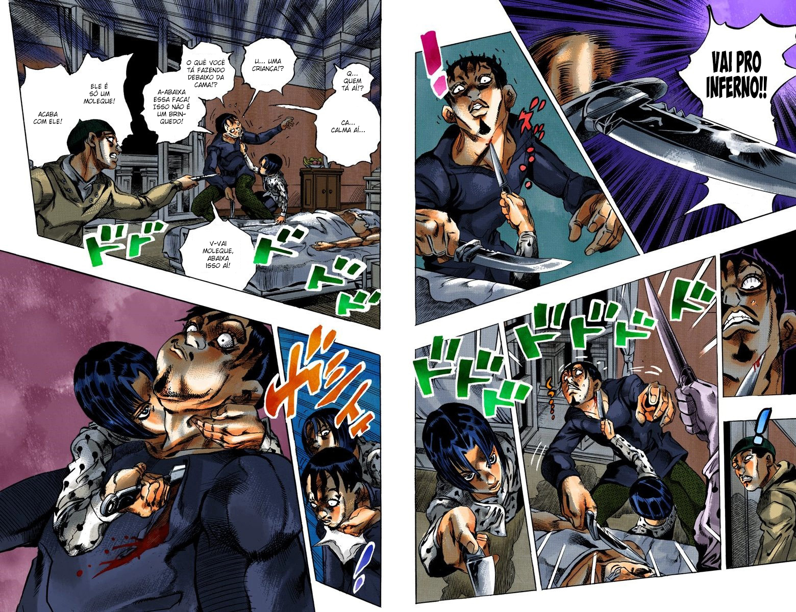 JoJo's Bizarre Adventure, Part 5: Golden Wind - Digital Colored Comics Capítulo 78 Página 7